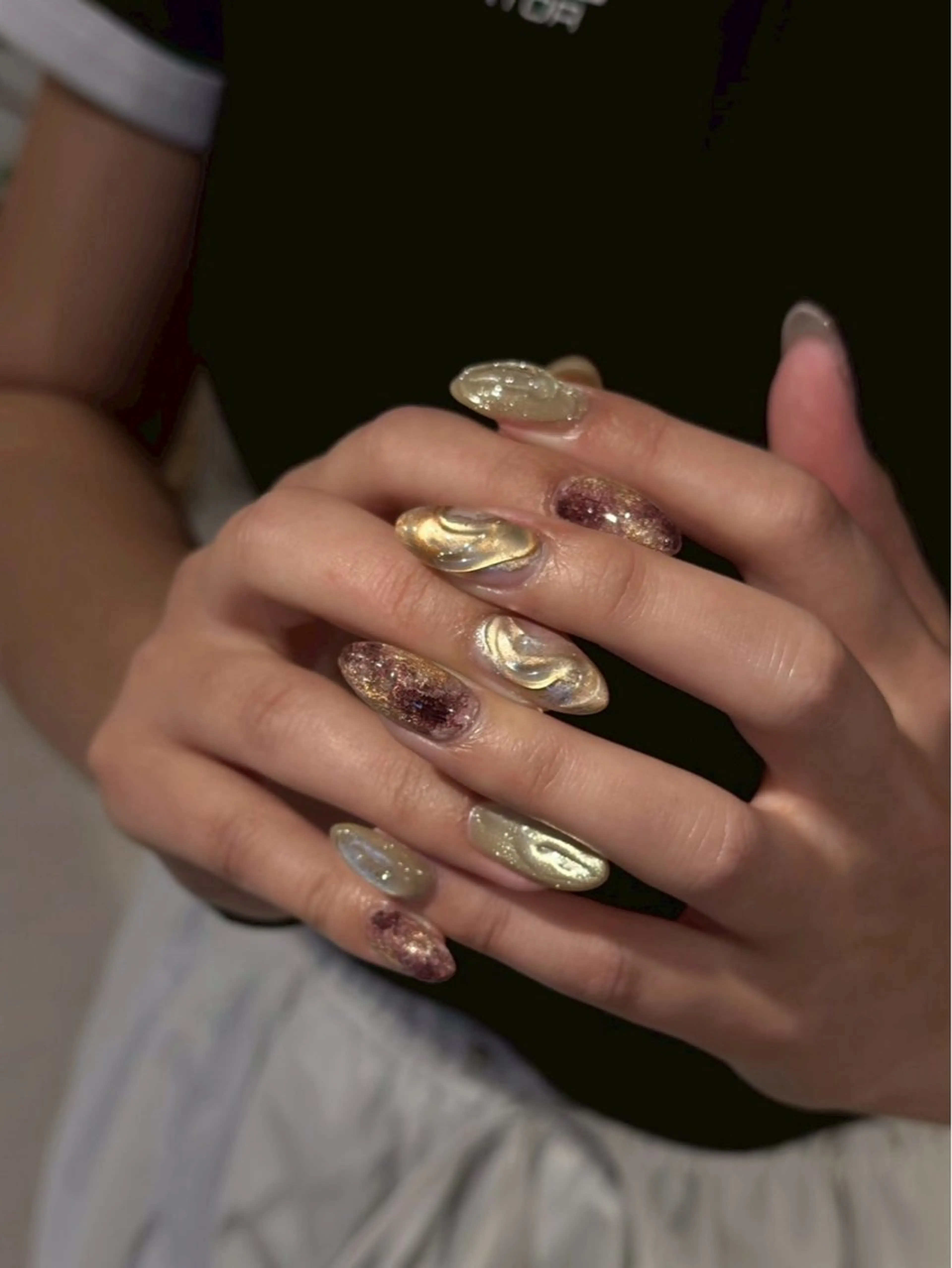 ネイル ハンドネイル 中山 乃亜のネイルデザイン