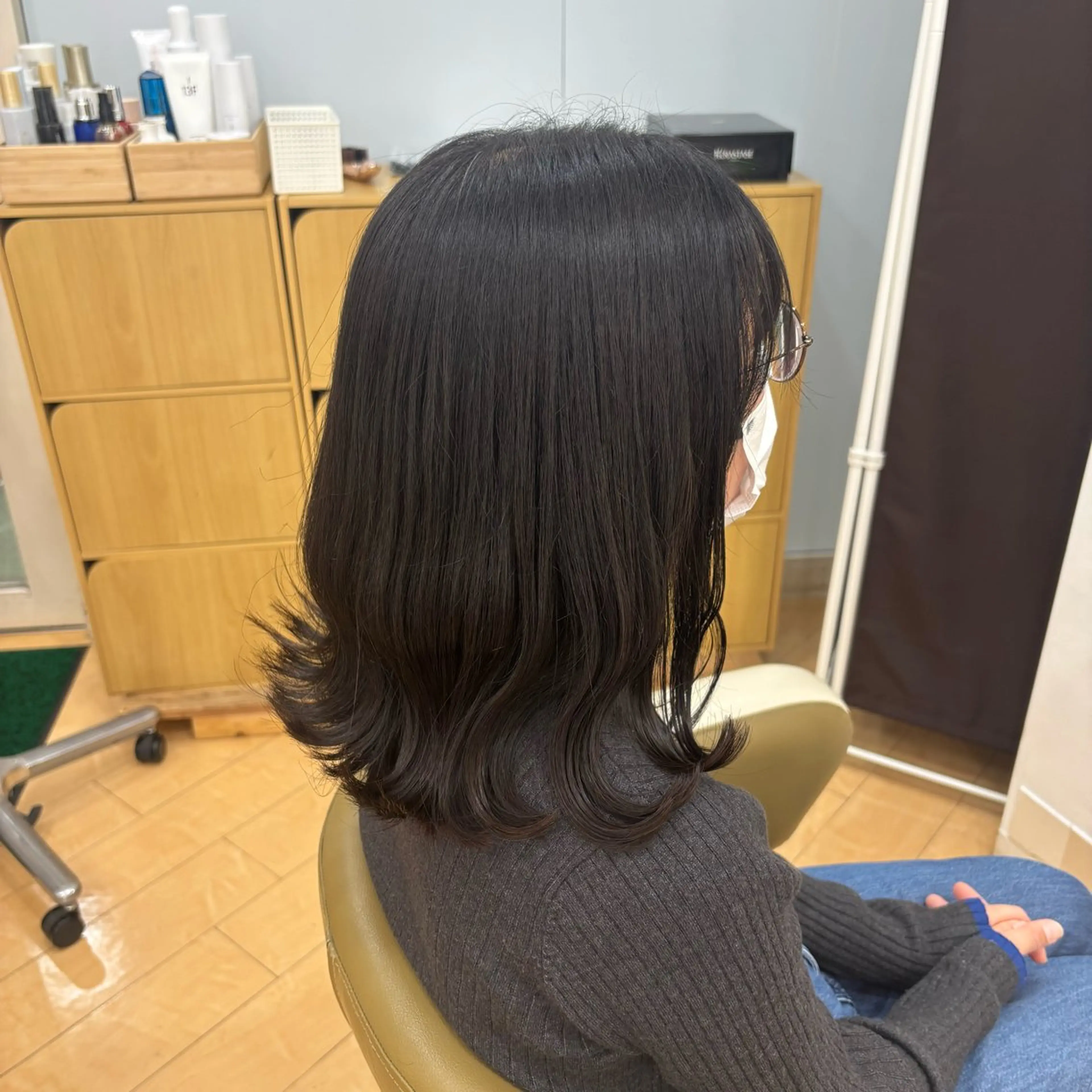 ミディアム 🎀🤍芦澤 李音🤍🎀のヘアスタイル