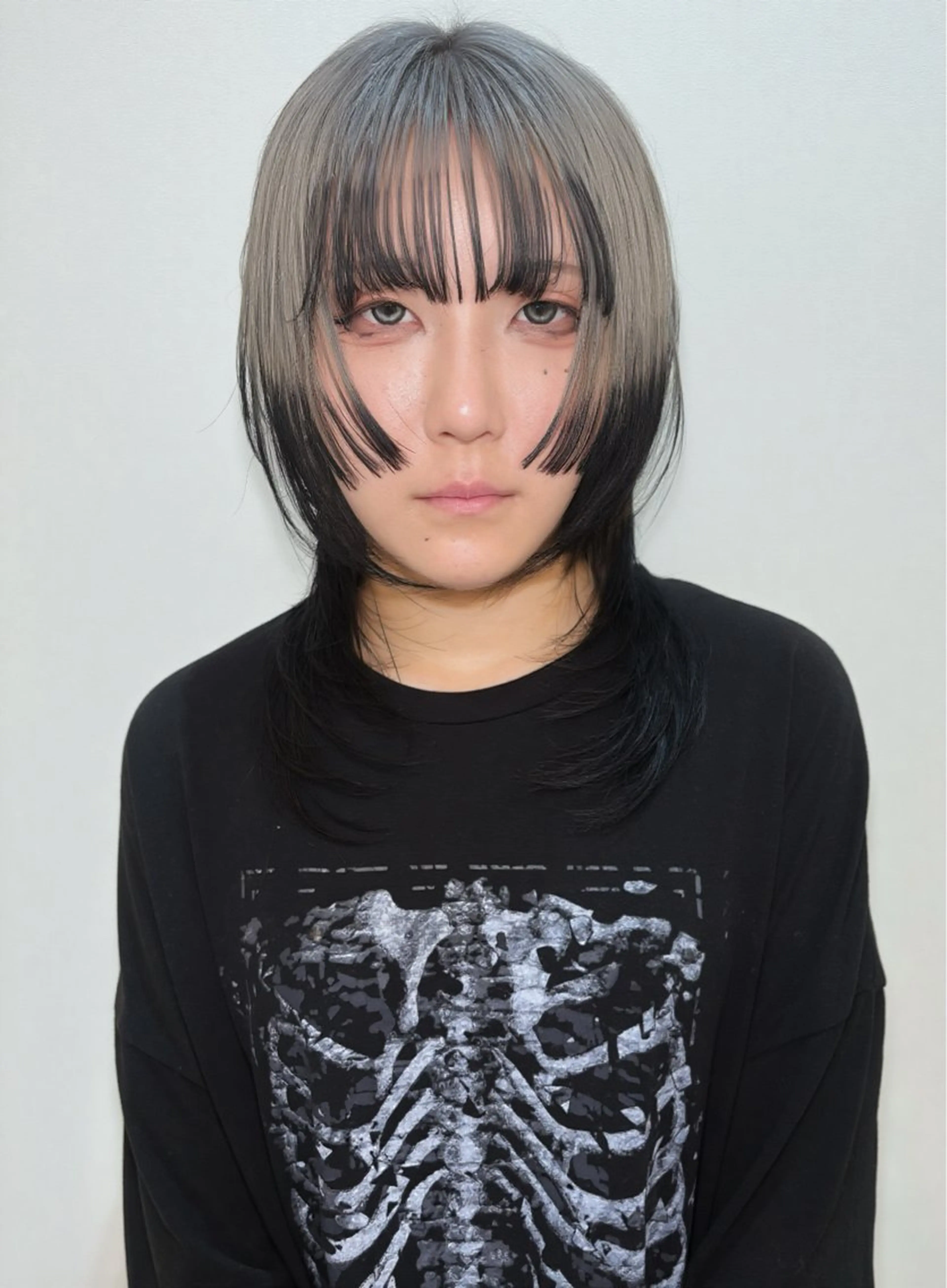 ミディアム カラー kicca所属・川口 龍のヘアスタイル