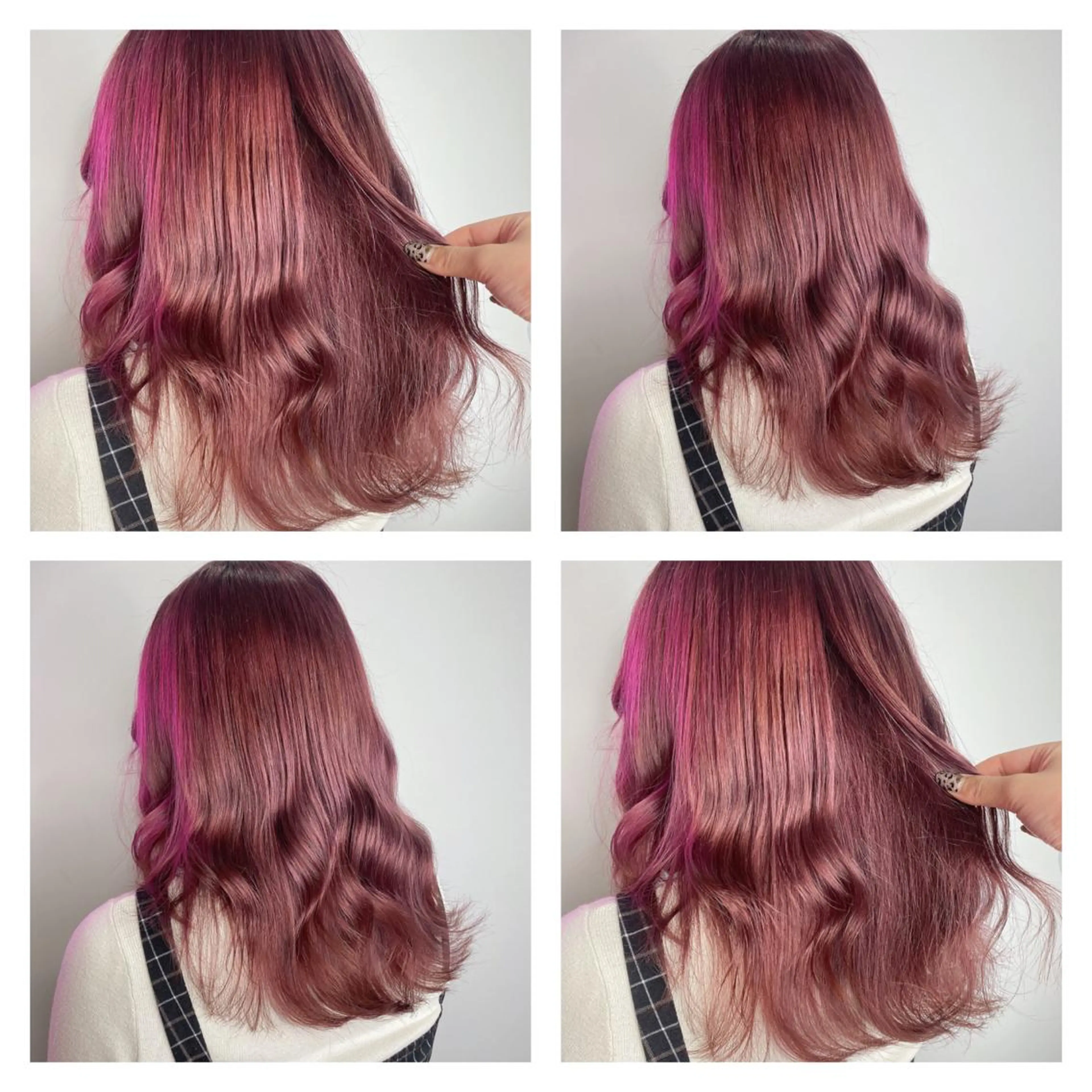 ミディアム カラー ヘアカラー トリートメント ヘアセット 🎀推し活ヘアー🎀 Yuuna🐰💖のヘアスタイル