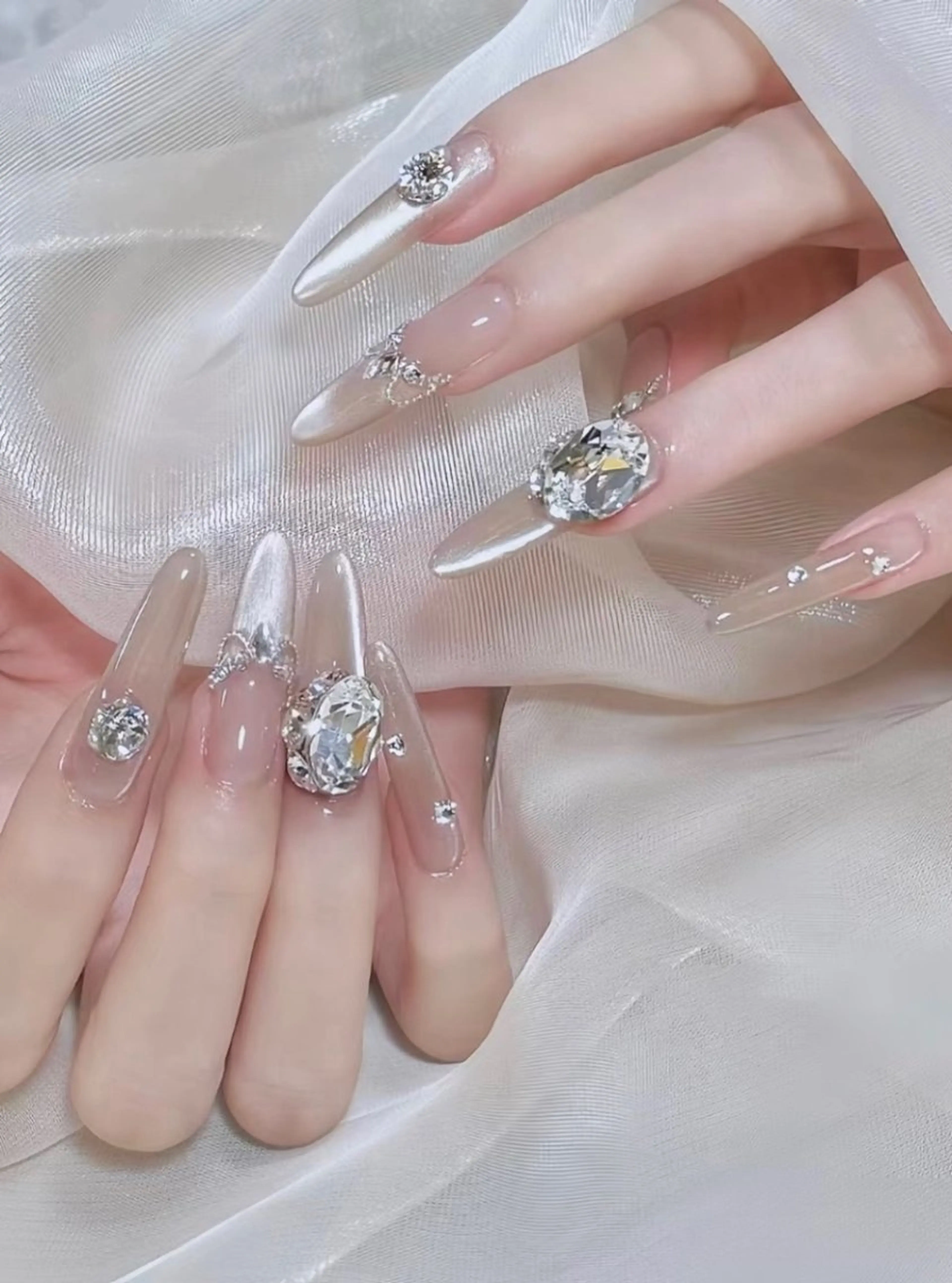 ネイル AND Nail 長さだし専門店のネイルデザイン