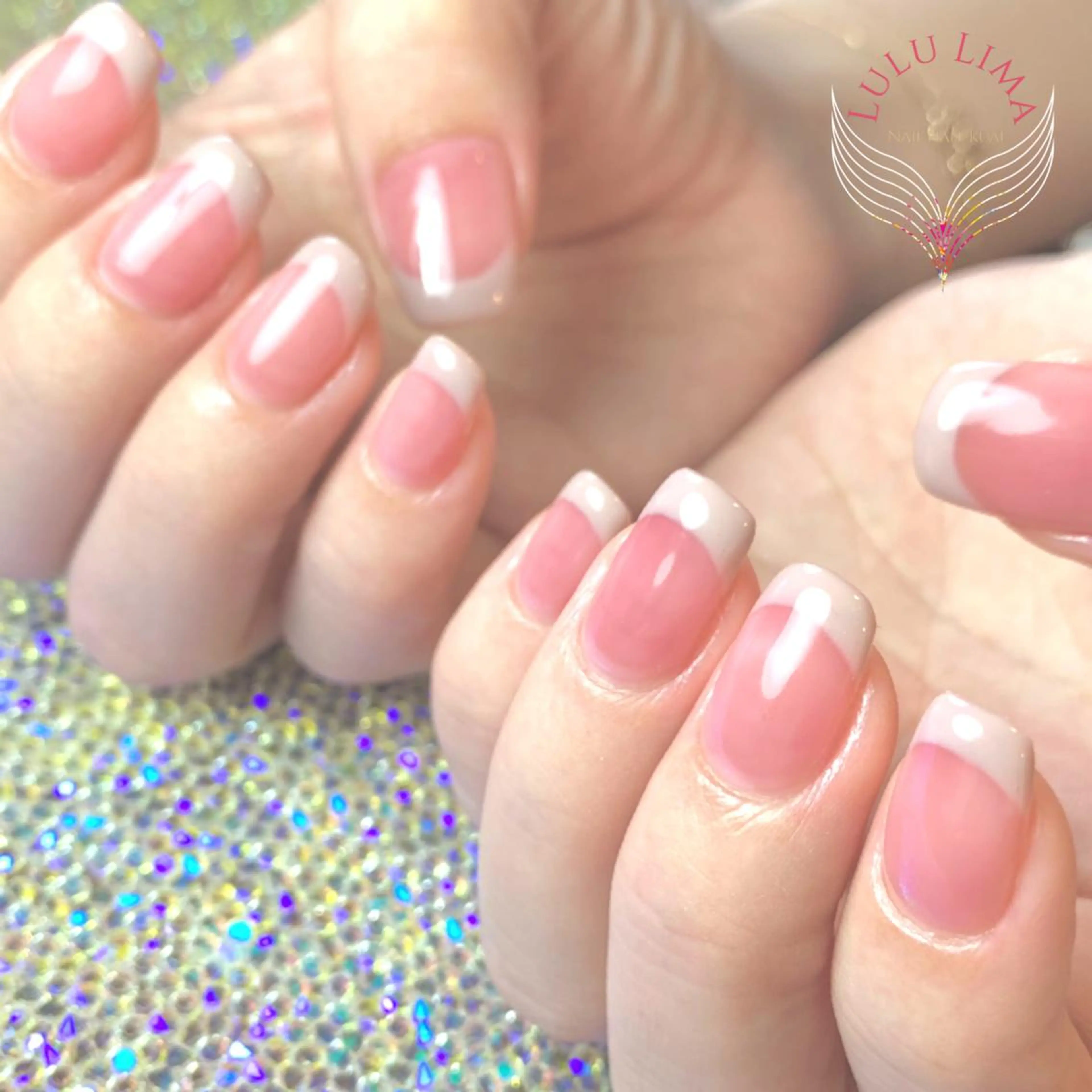 ネイル フレンチネイル ワンカラーネイル ハンドネイル ハンドケア LULU LIMAのネイルデザイン