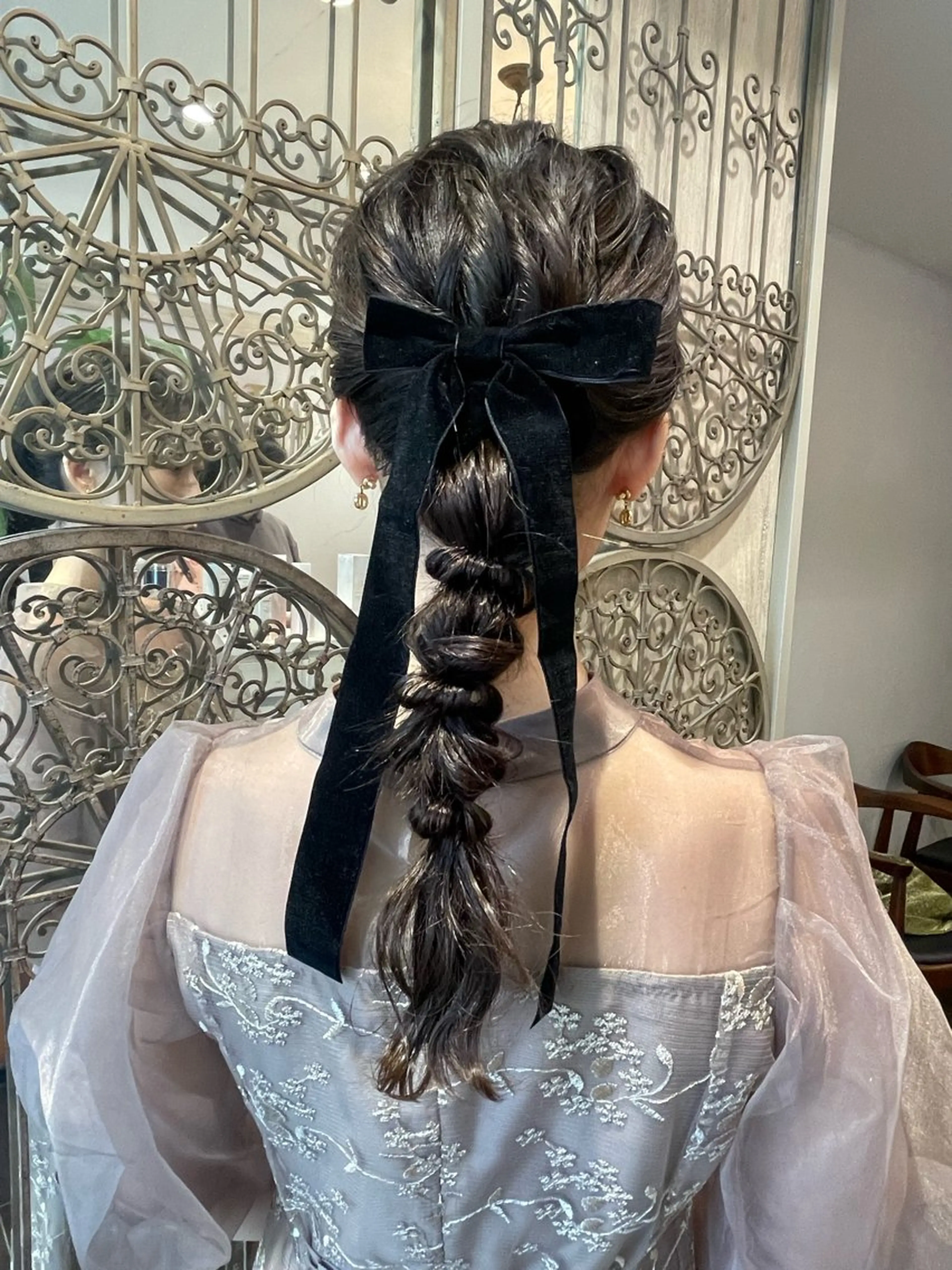 ヘアアレンジ ヘアセット ナカタ ユウナのヘアスタイル