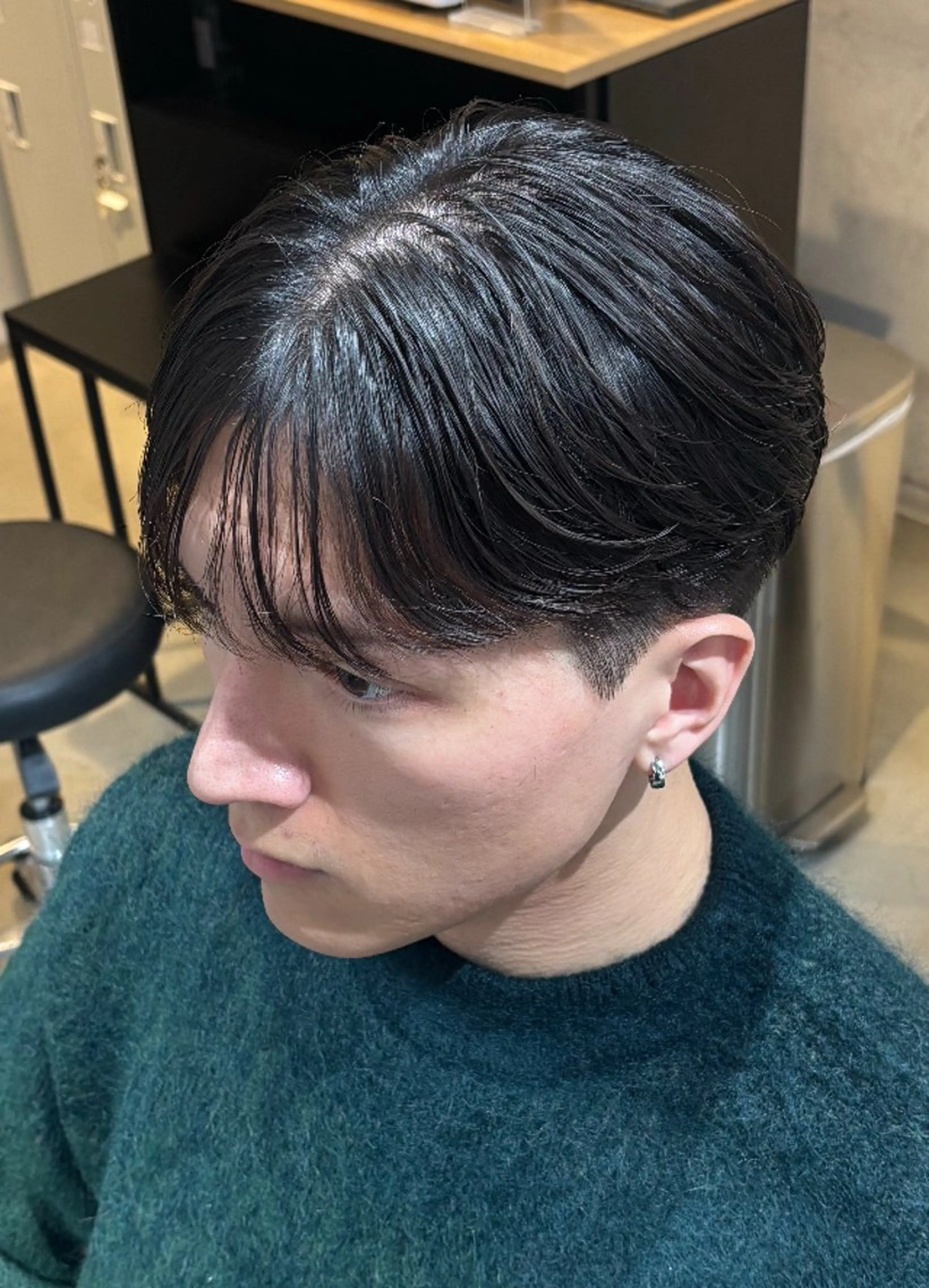 メンズ カット 心斎橋メンズヘア特化 高森蓮のヘアスタイル