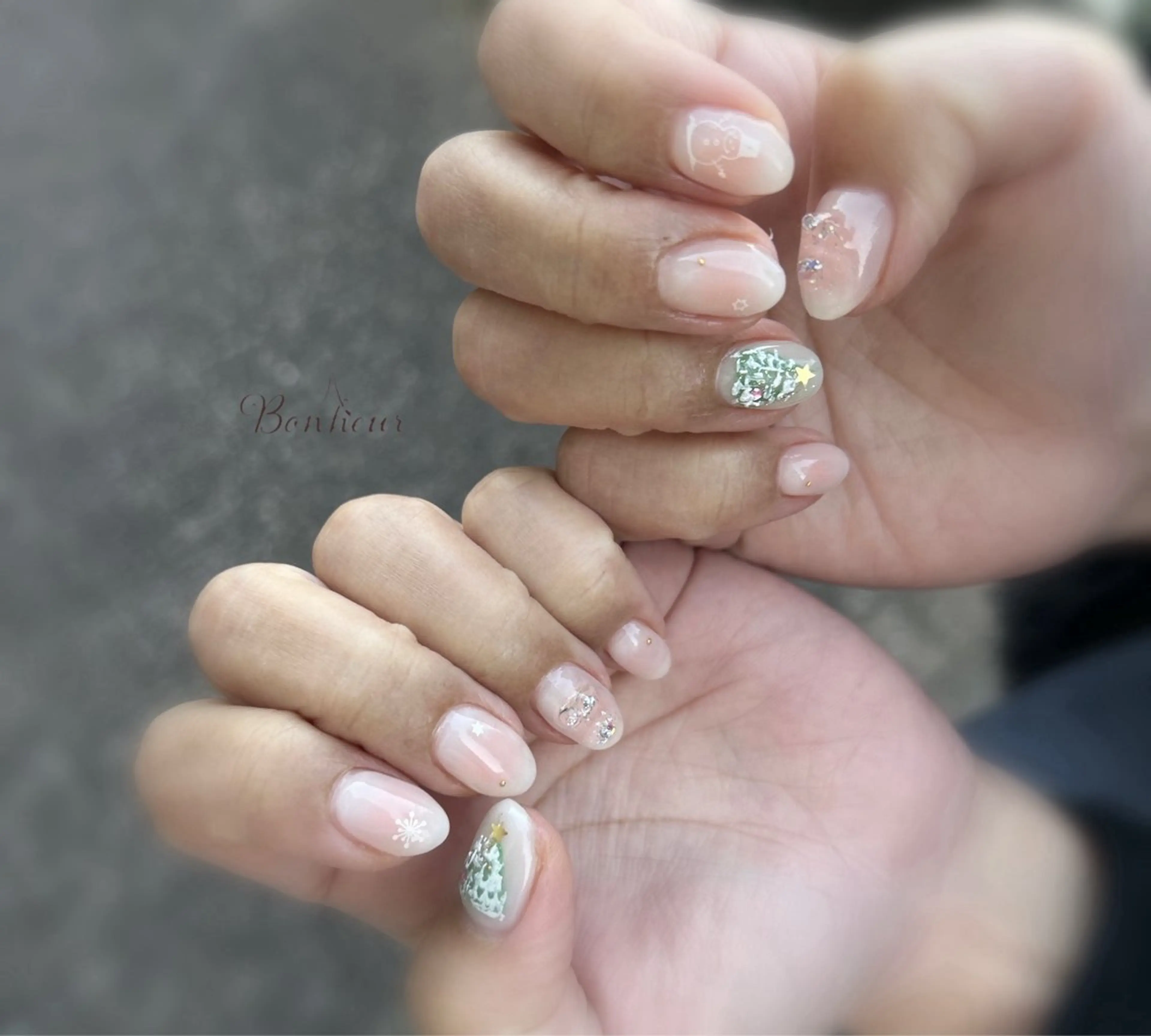 ネイル Nail Salon Bonheurのネイルデザイン