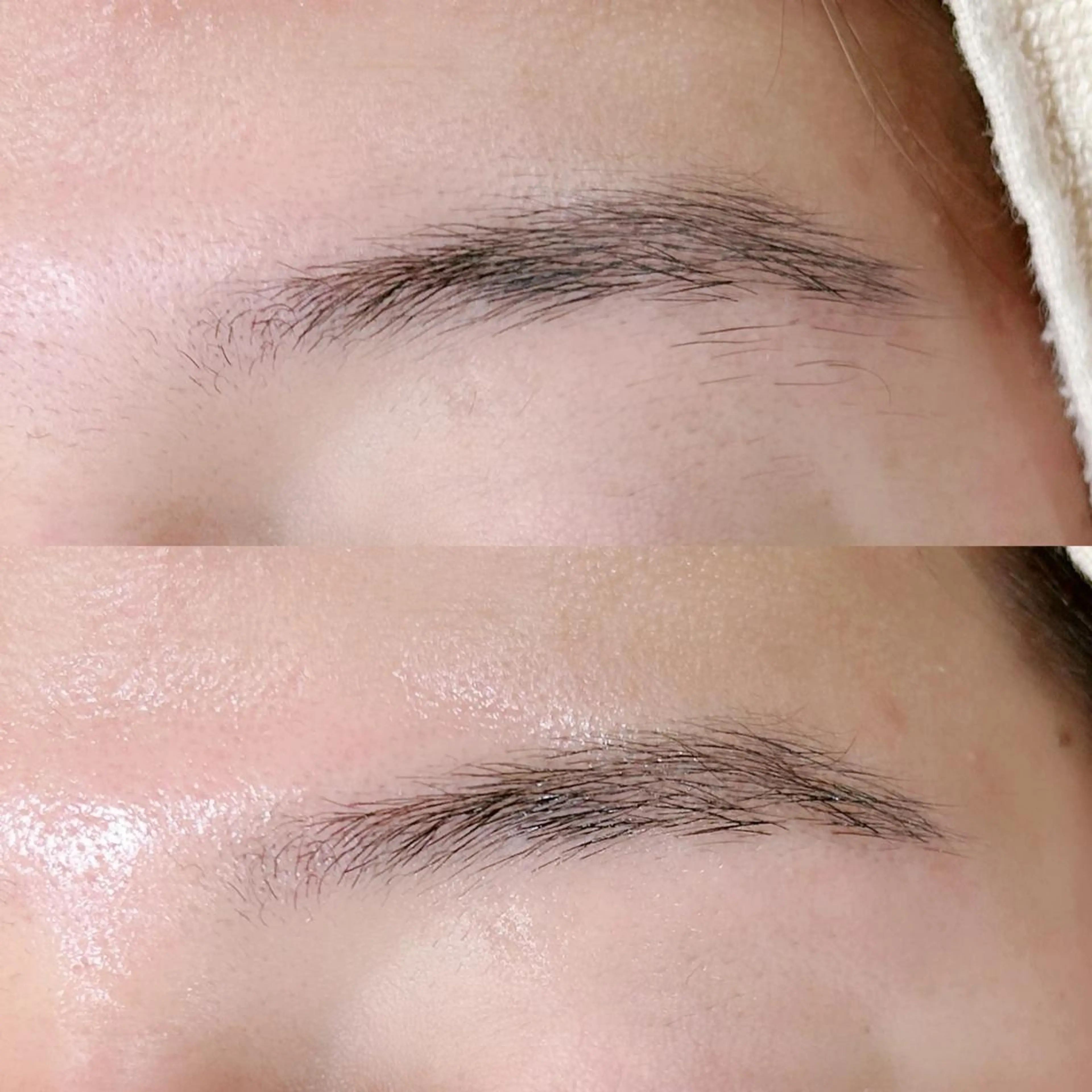 メンズ アイブロウ メンズアイブロウ 眉毛ワックス脱毛 LaBless 天王寺RINOのヘアスタイル