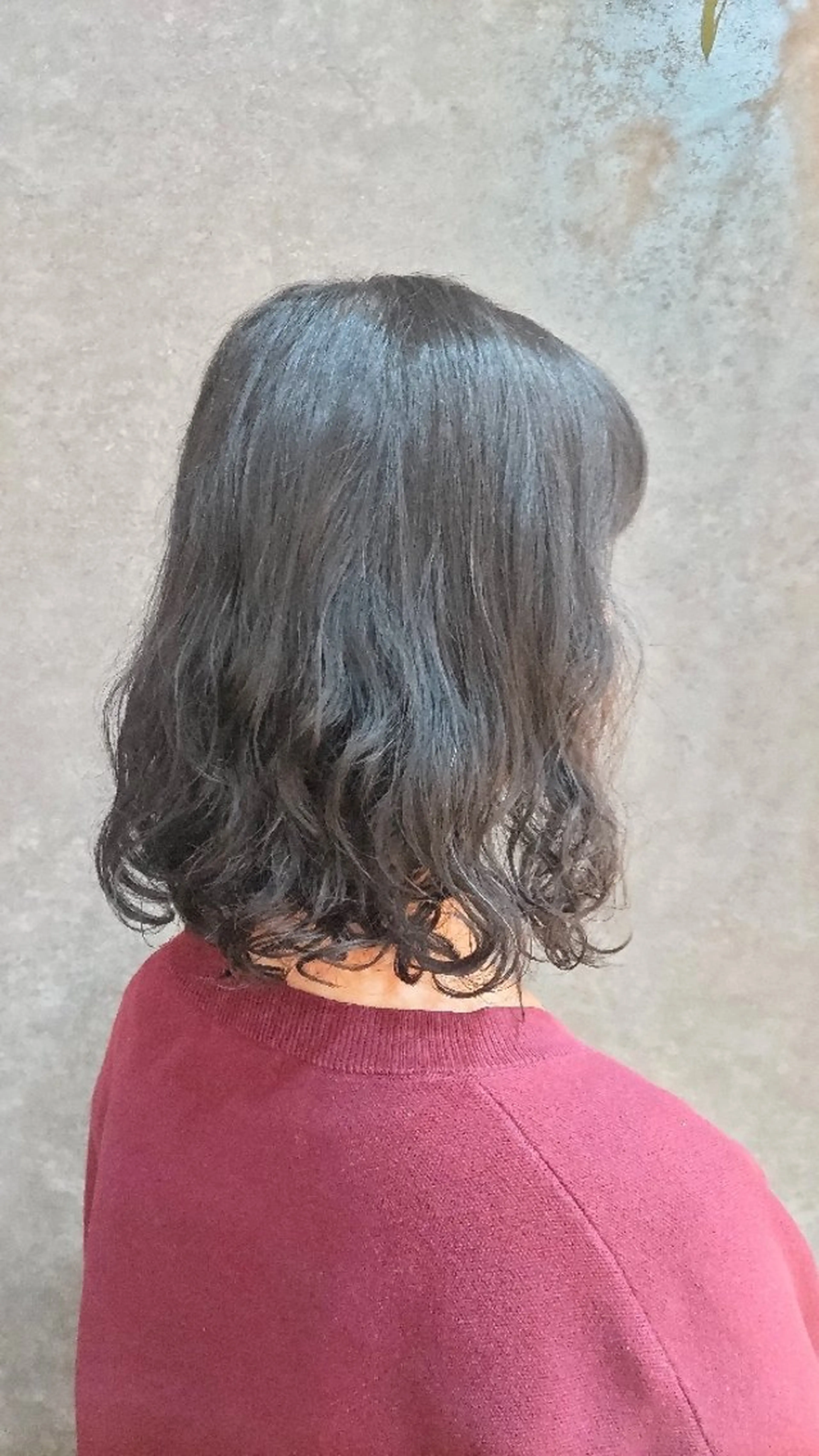 ミディアム ミディアムパーマ トリートメント 宮城 麗香のヘアスタイル