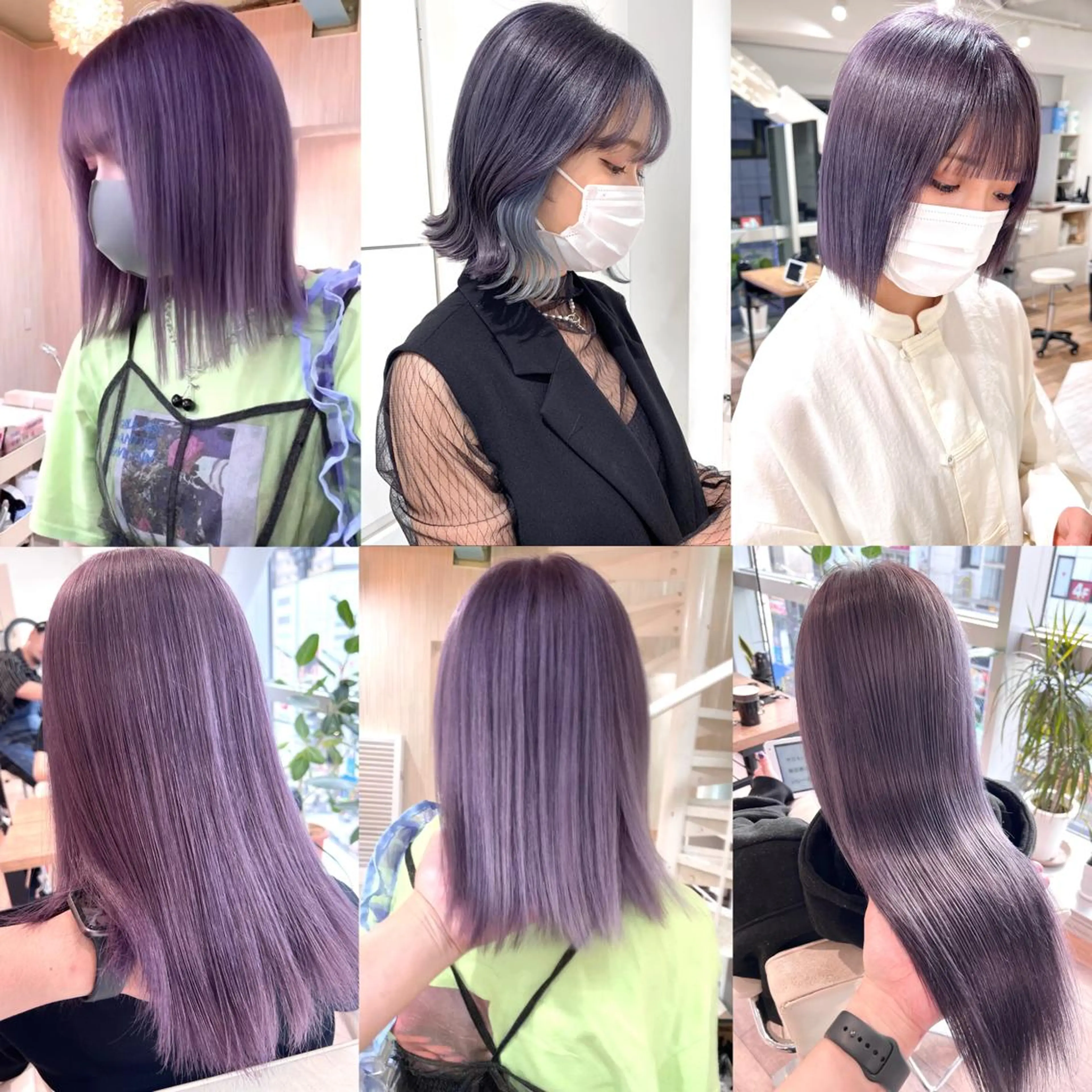 ロング カラー 🤎HAZUKI🤎 ハイトーン✨エクステのヘアスタイル