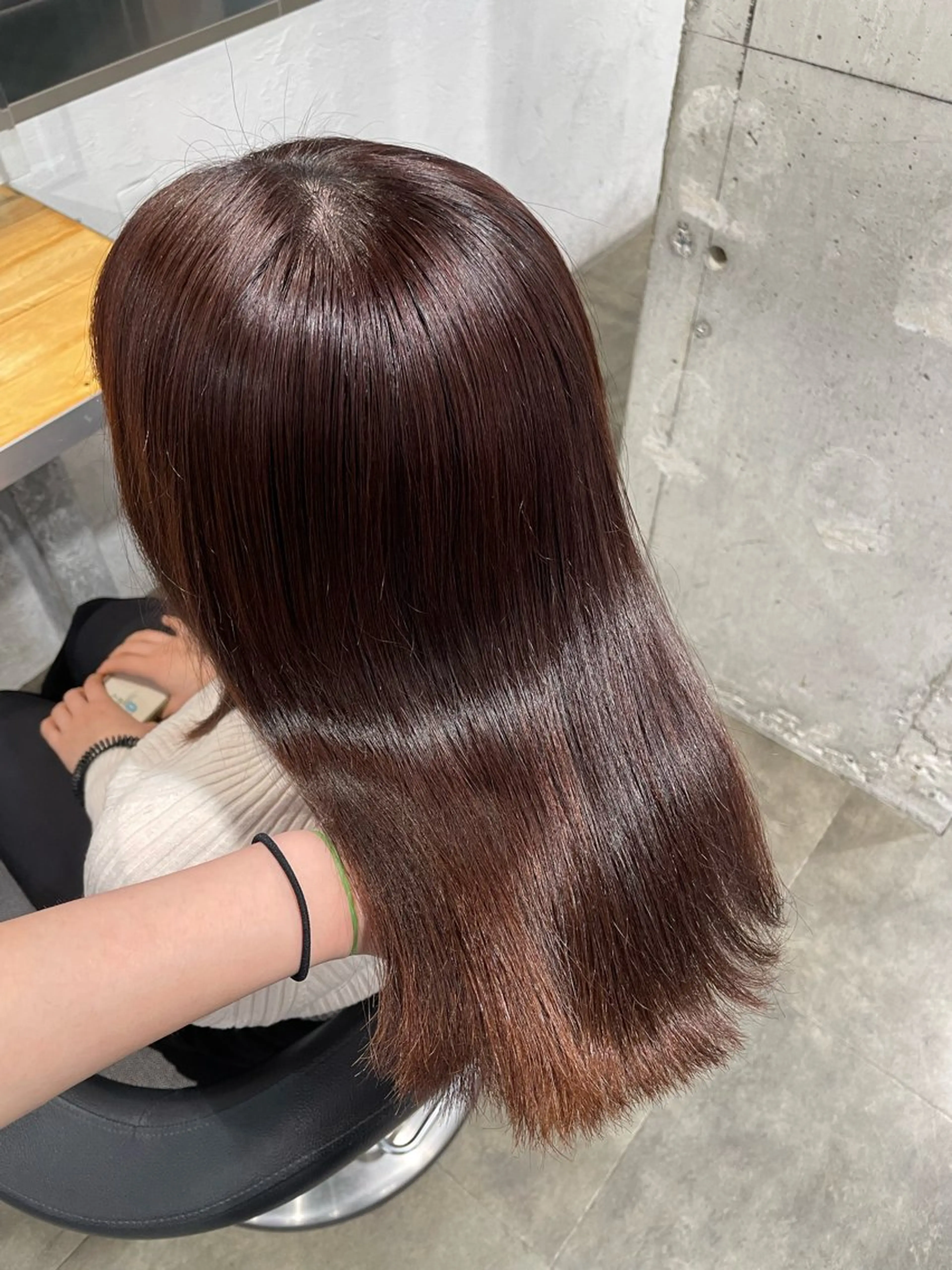 カラー ヘアカラー ヘアセット 🤍ベージュ/透明感 韓国ヘア/まりん🤍のヘアスタイル