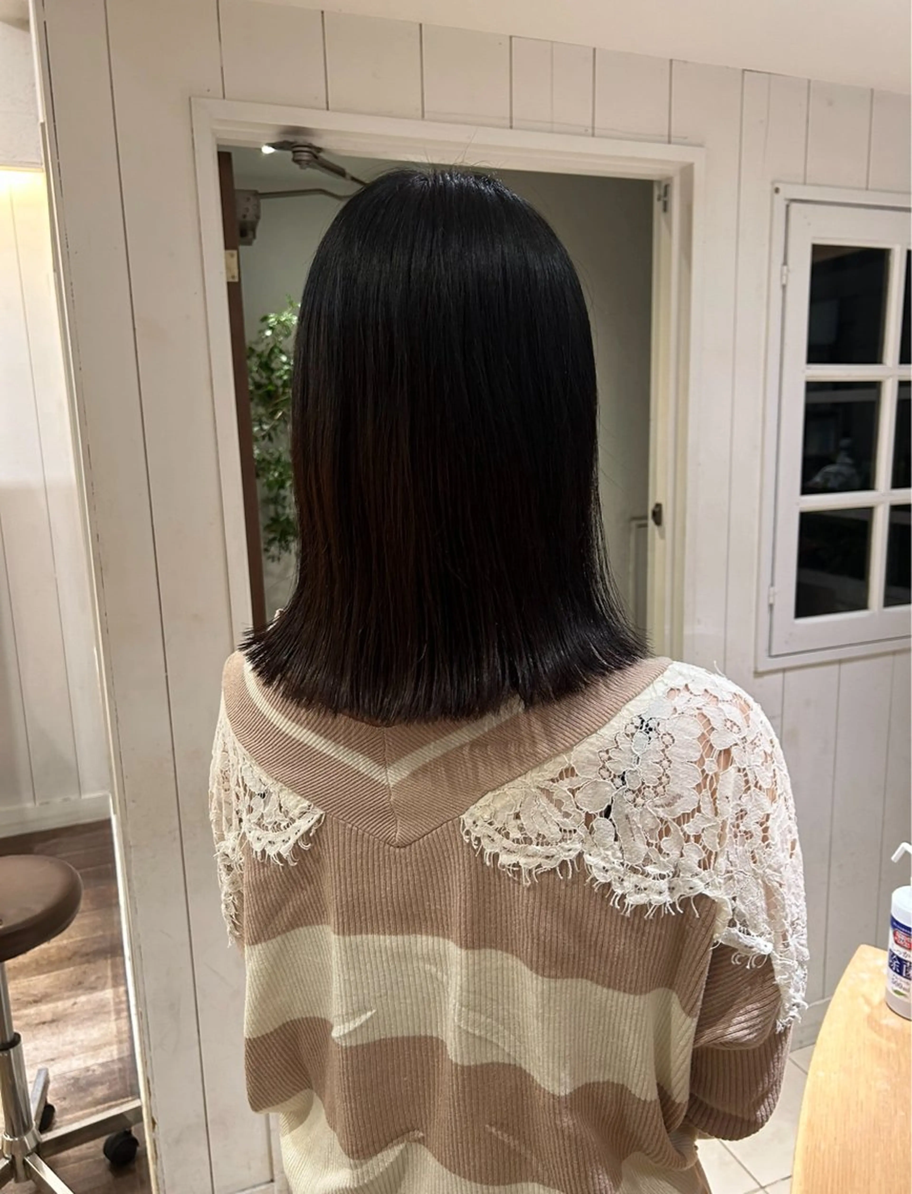 ミディアム ボブ カット 募集🌿‬村岡夢咲のヘアスタイル