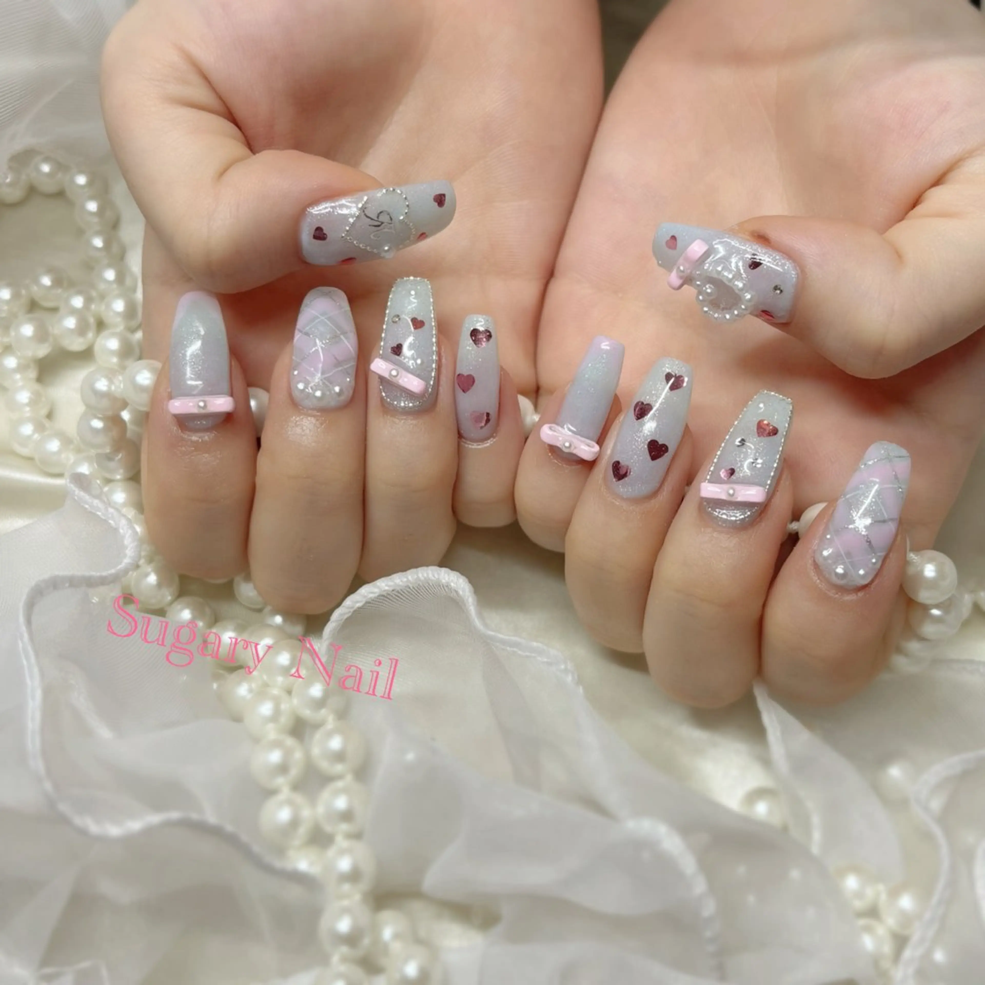 ネイル ハンドネイル SugaryNail Rinaのネイルデザイン