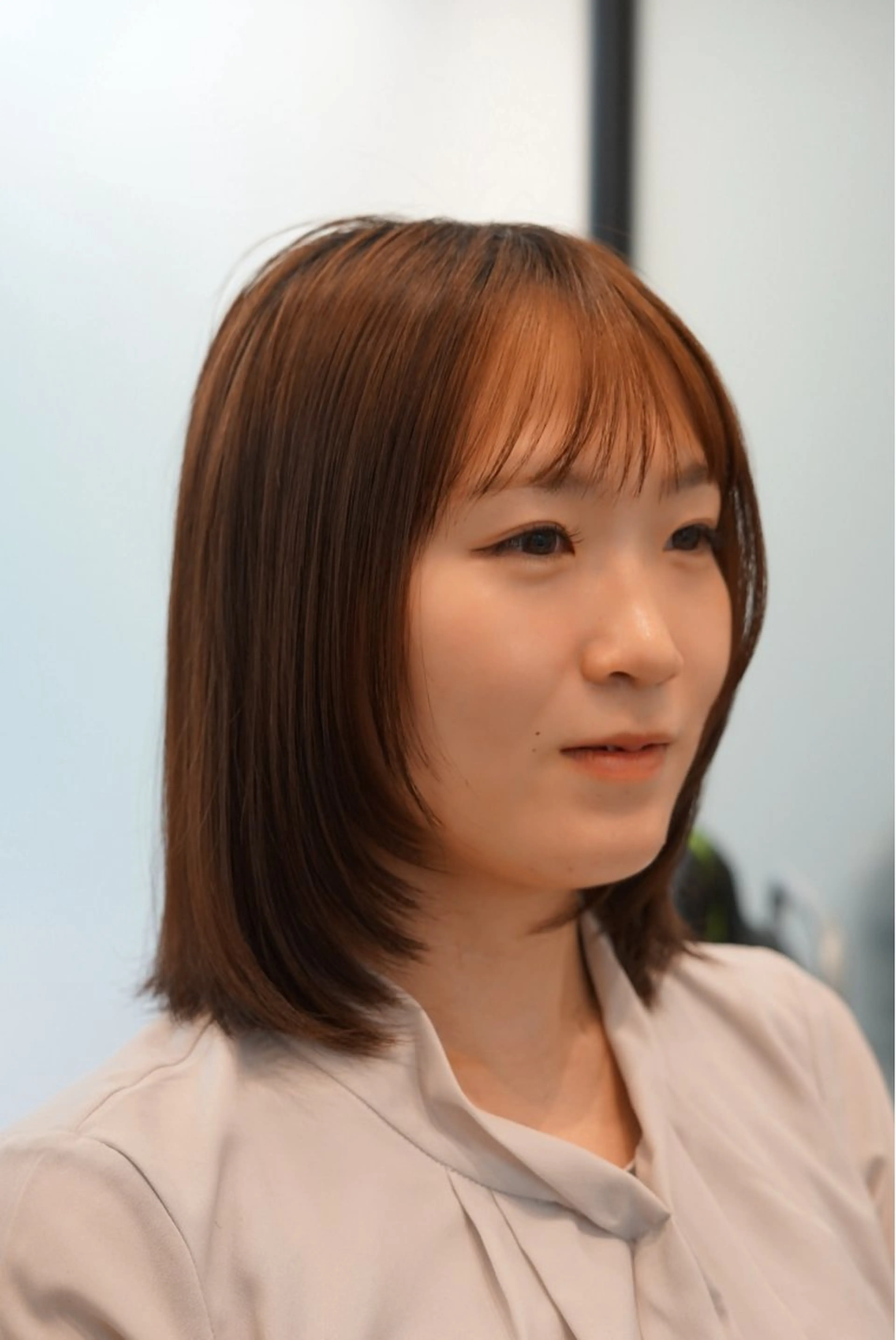 セミロング 大阪/心斎橋 レイヤー/Yukkeのヘアスタイル