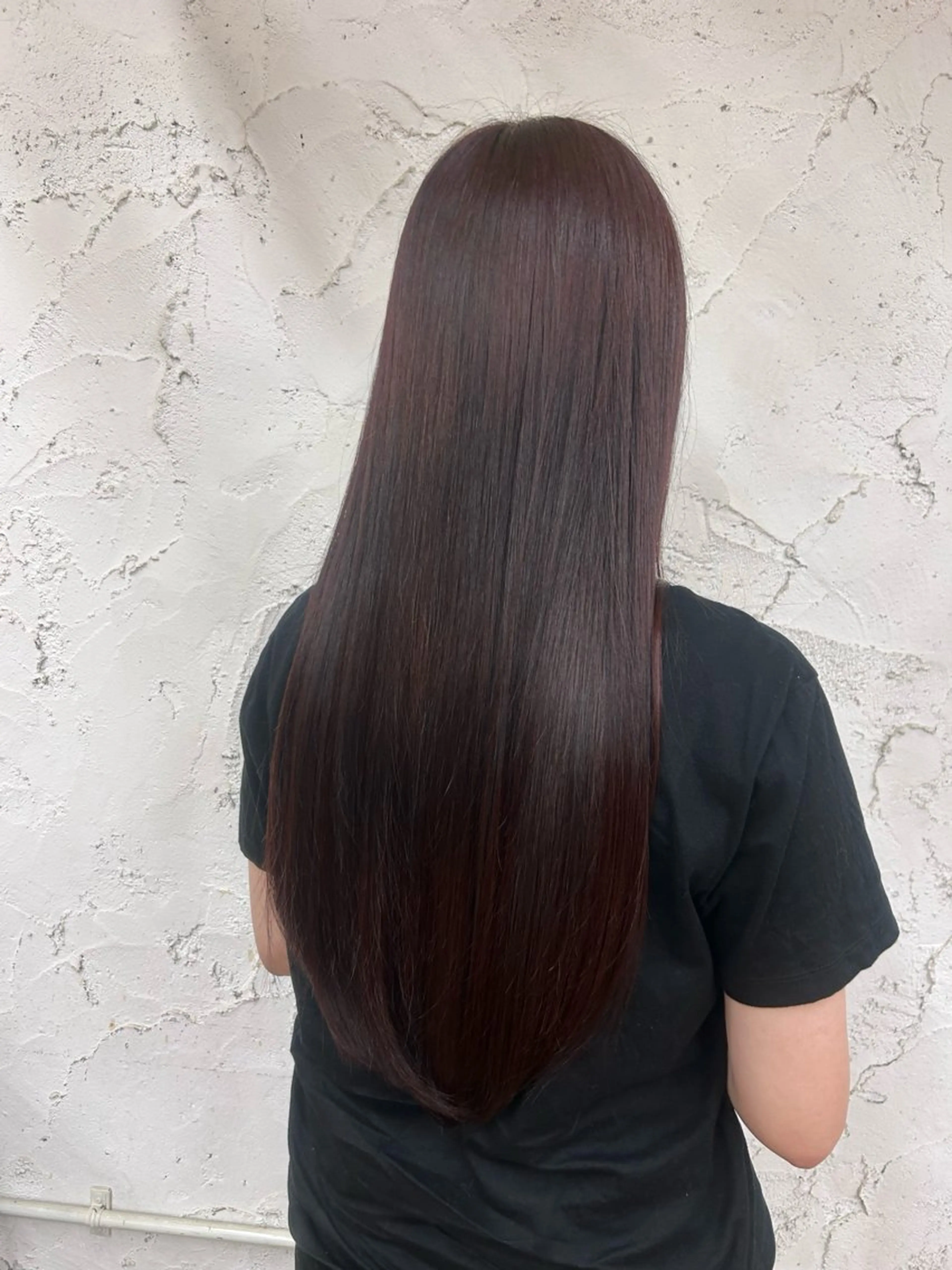 ロング カラー 板倉 奏美のヘアスタイル