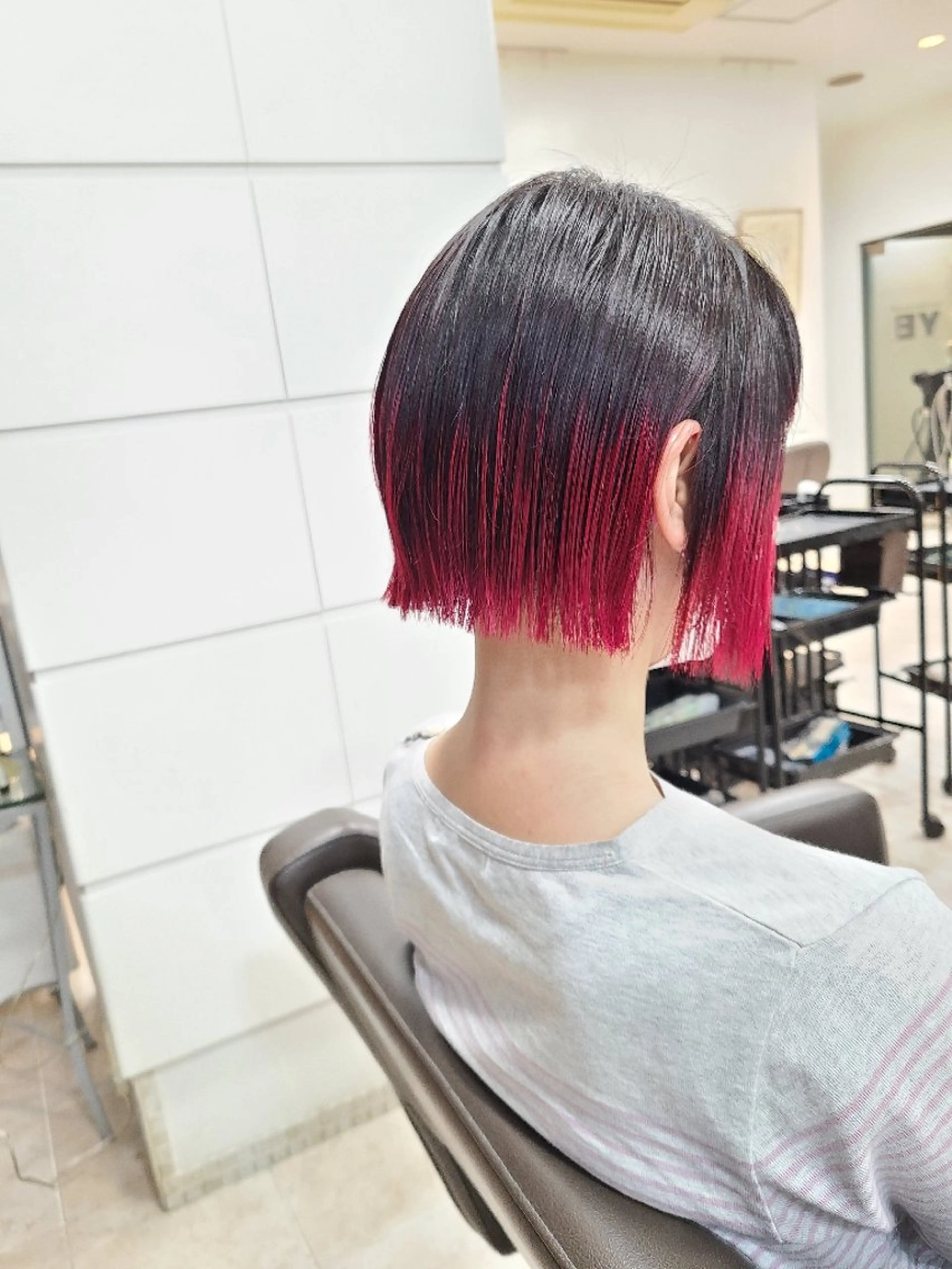 ショート GO TODAYシェアサロン岡山店所属・🎗️髪質改善・美髪 艶髪🥇小西邦生のヘアスタイル