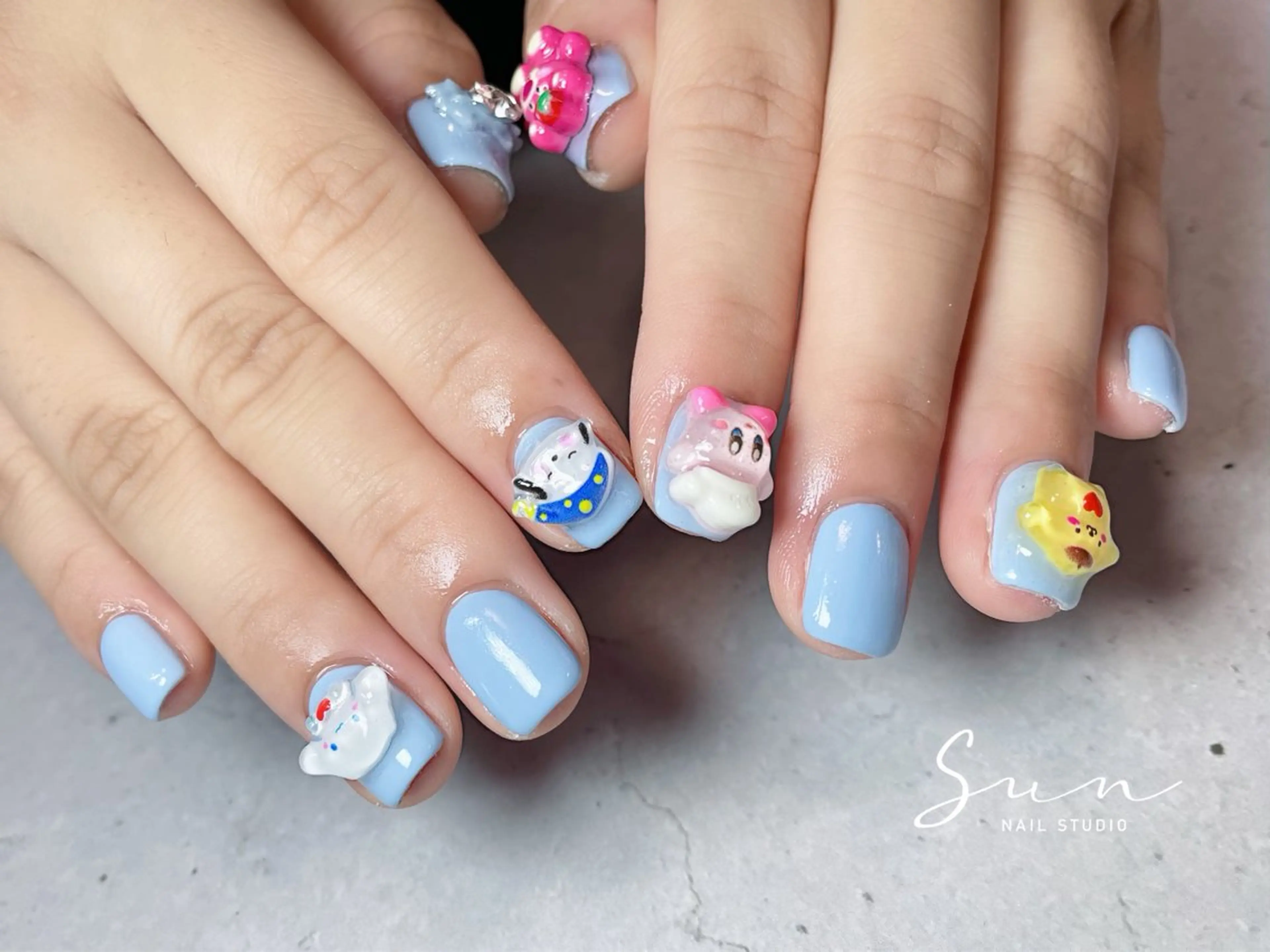 ネイル ハンドネイル ハンドケア SUN nail上本町のネイルデザイン