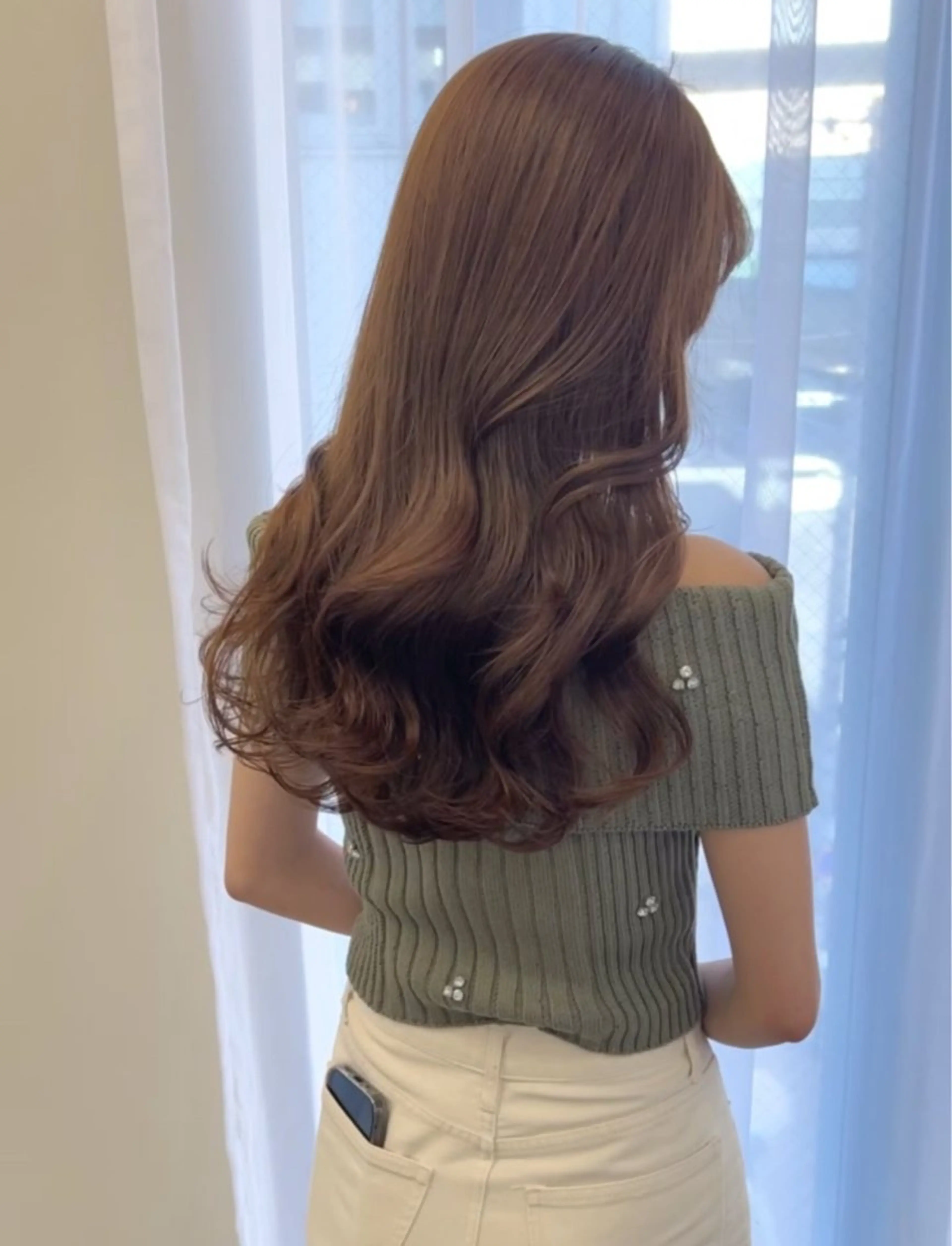 平日限定！8月限定クーポン🌕【ブリーチなしダブルカラー➕Aujua4stepトリートメント】の写真