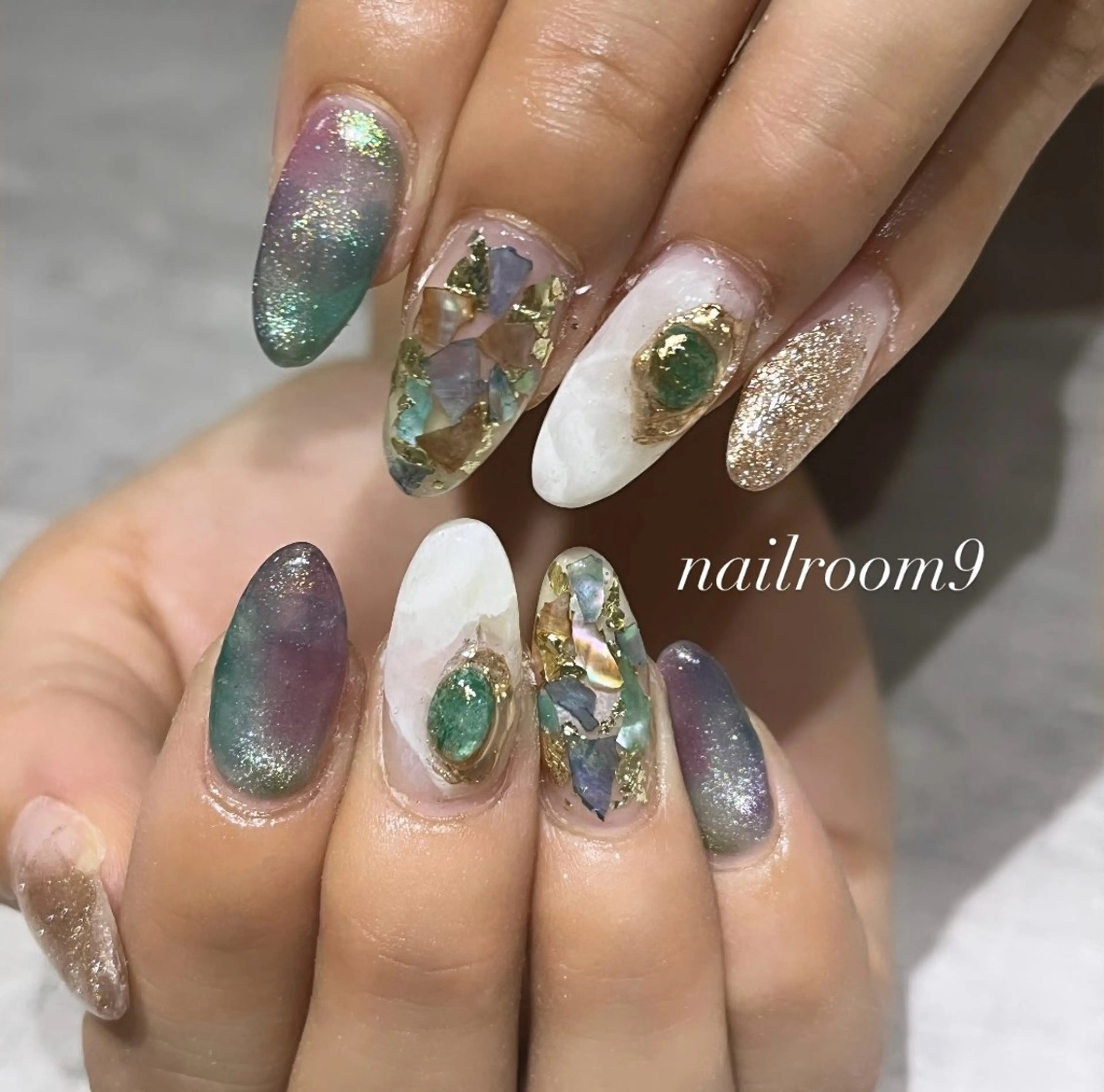 ネイル ハンドネイル nail room9 ☺︎のネイルデザイン