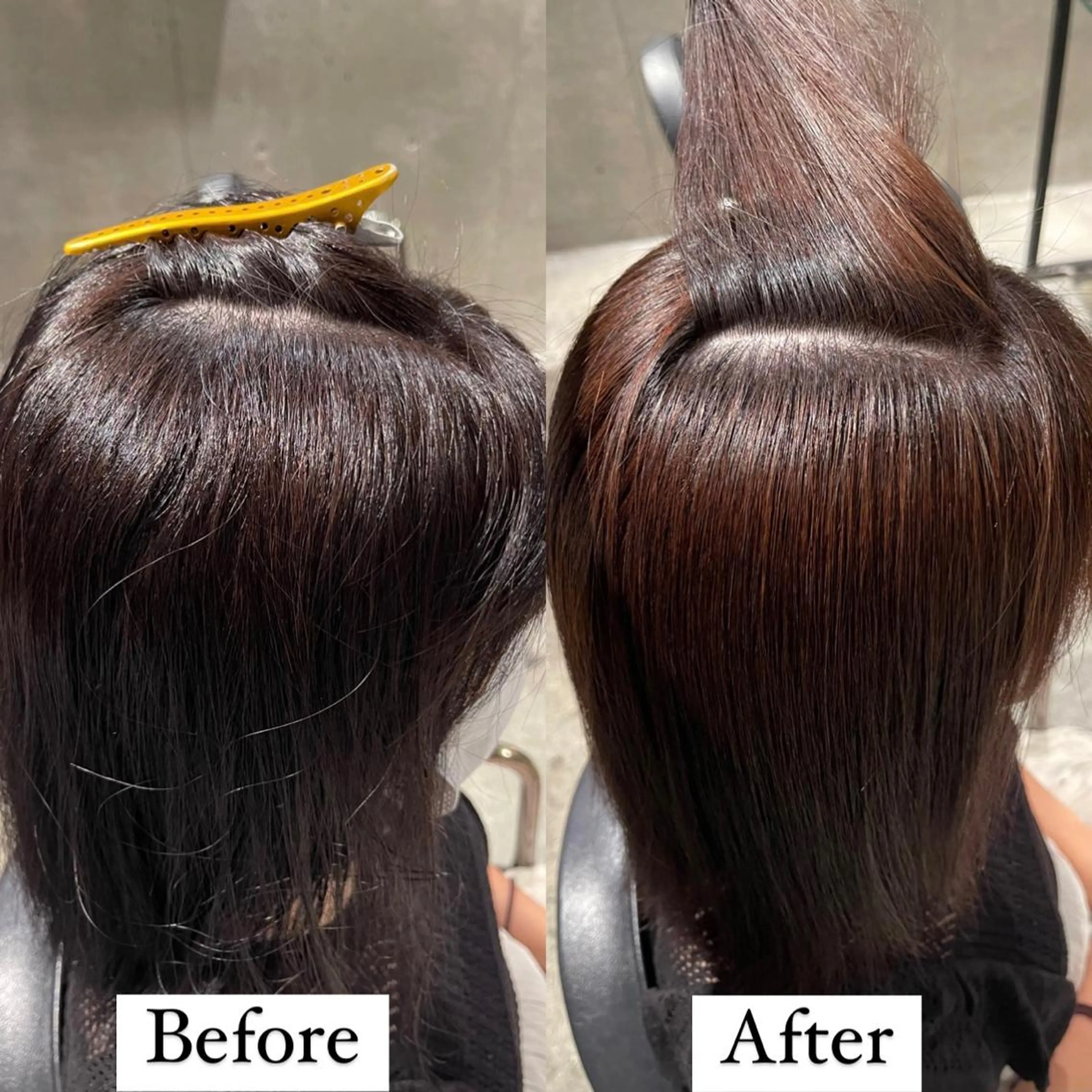 ミディアム 縮毛矯正 Ainoa nouer所属・✨髪質改善/代々木 新宿/縮毛矯正✨のヘアスタイル