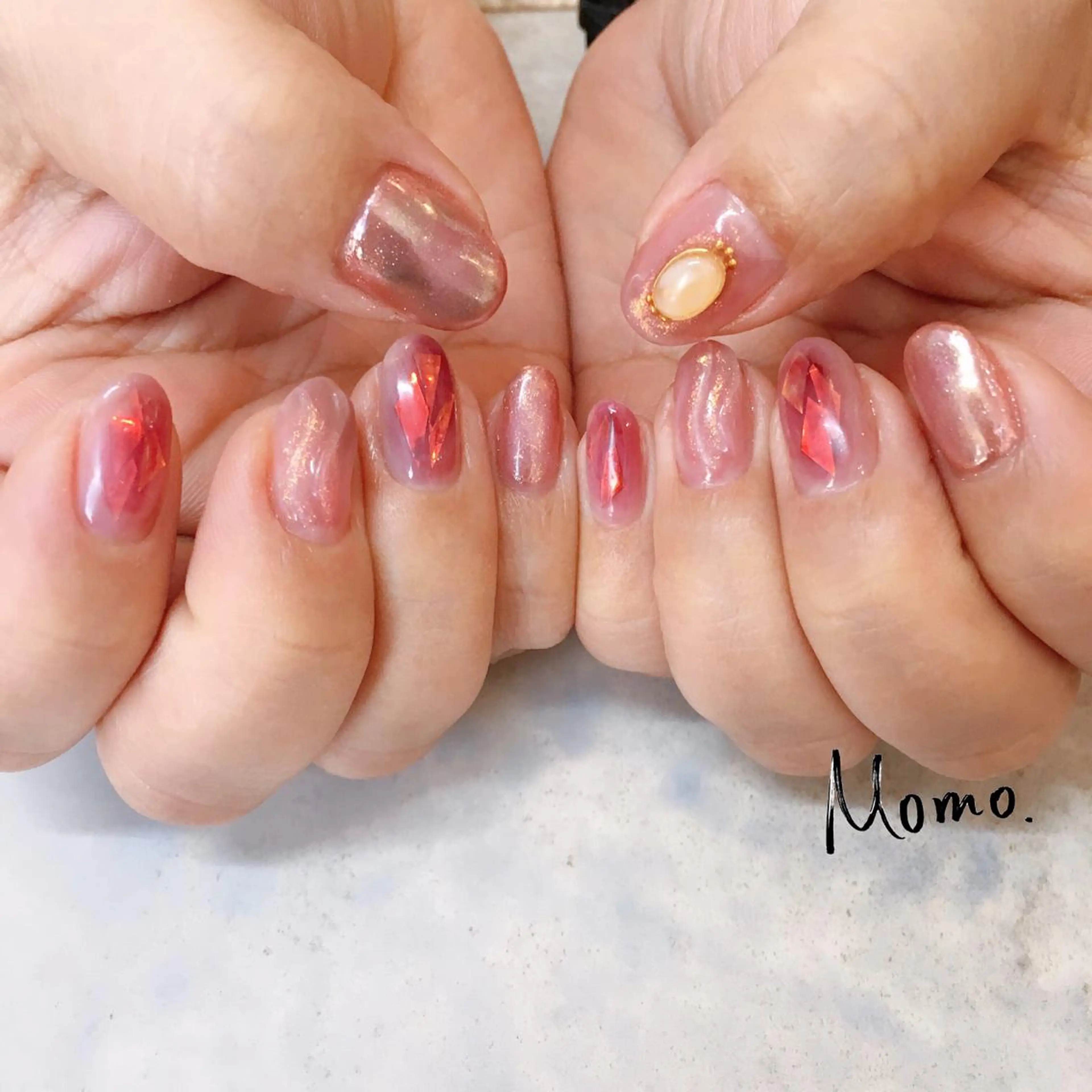 ネイル M O M Oのネイルデザイン