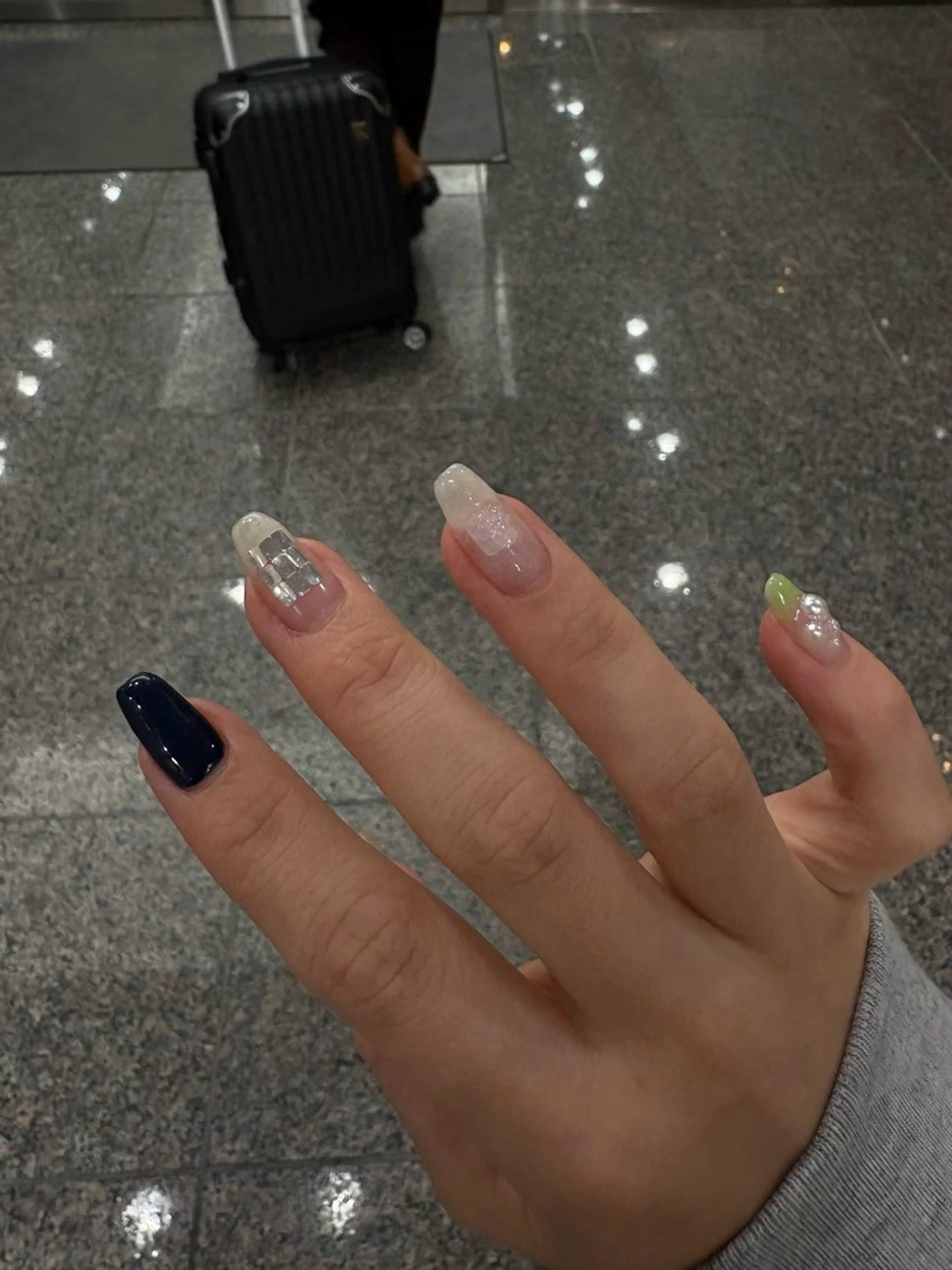 ネイル <無料モデル募集> hina-LooPのネイルデザイン