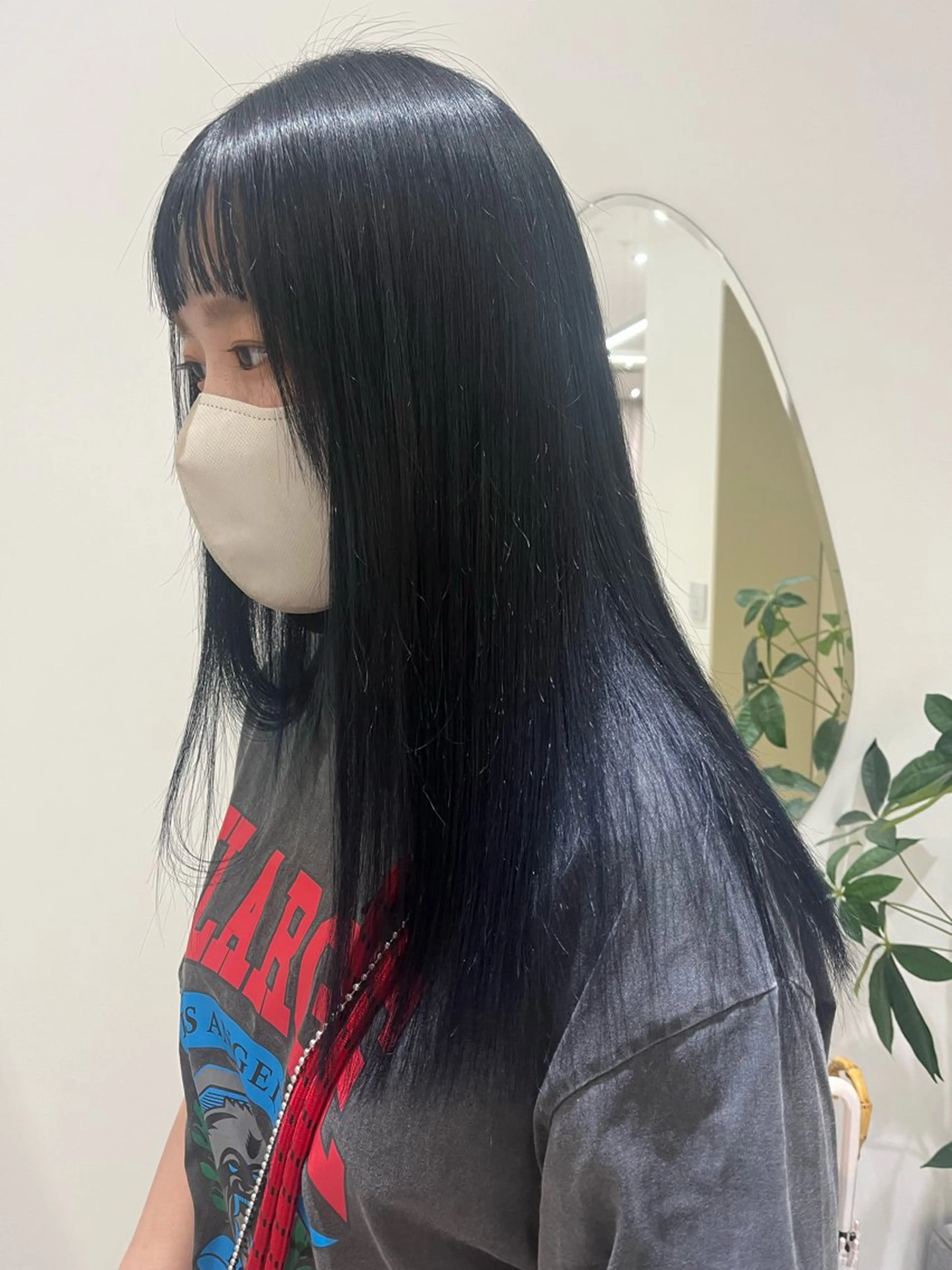 セミロング カラー ヘアカラー トリートメント Zina博多筑紫口_ aikaのヘアスタイル
