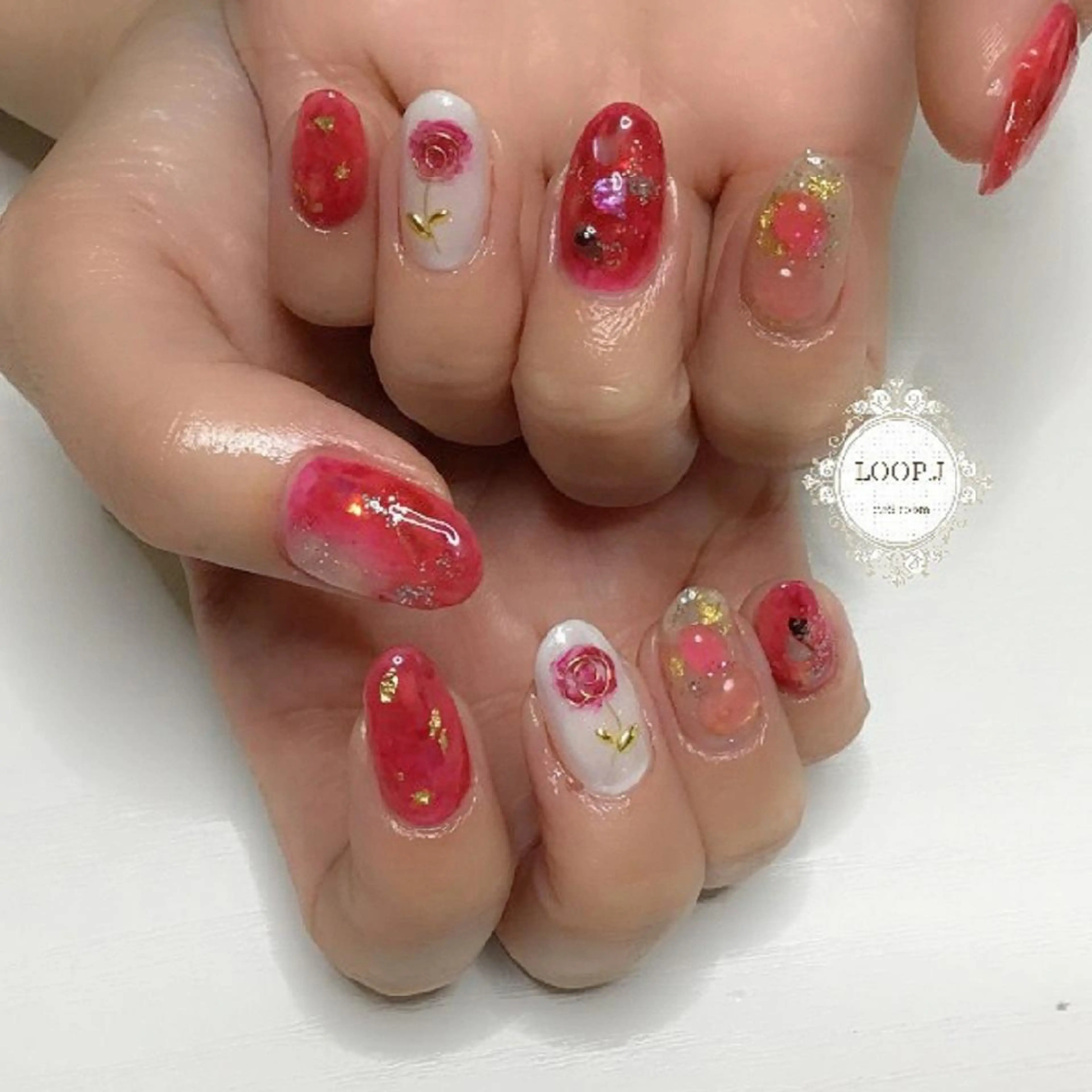 ネイル おおくぼ めぐみのネイルデザイン