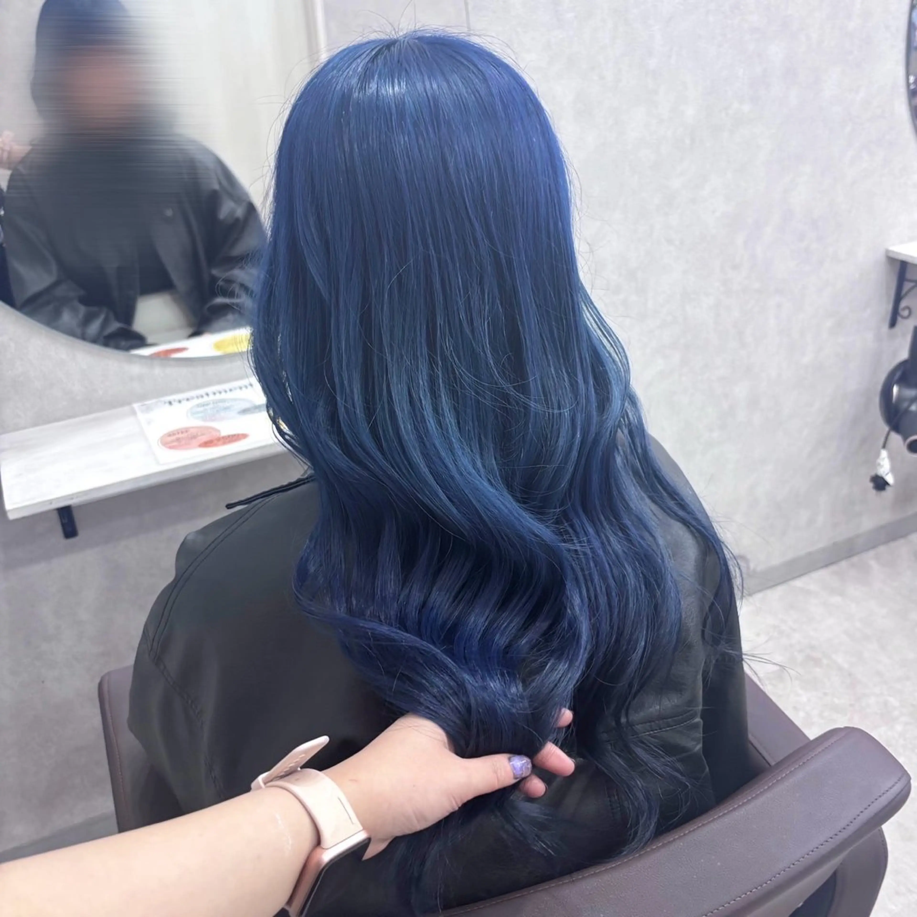 🩵技術向上モデル様限定価格✨️🦋【🇰🇷韓国風ハイトーン】🦋ダブルカラー(ブリーチカラー)モデル🦋🫧の写真