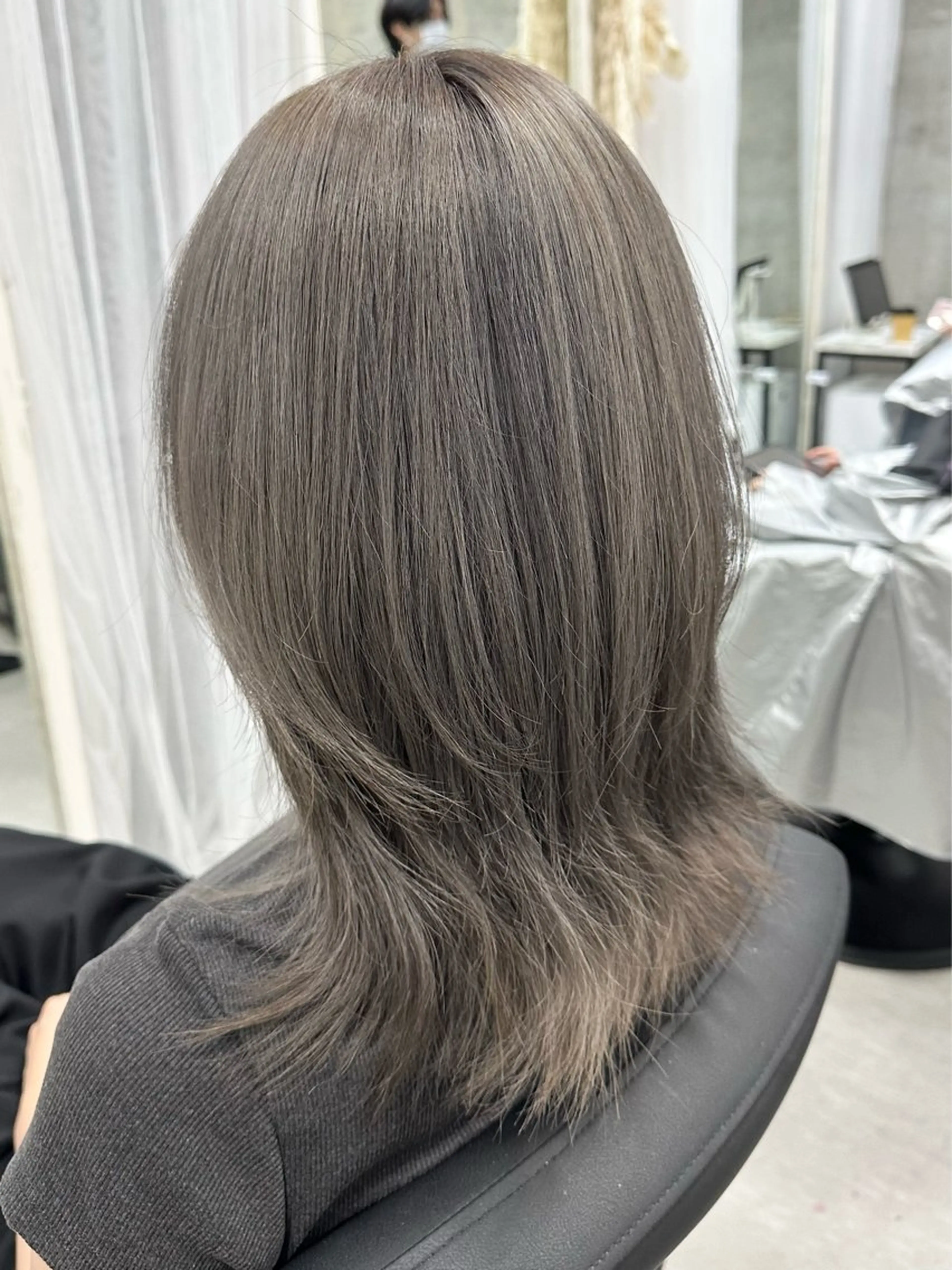 ミディアム ヘアカラー トリートメント XELM_ Aoiのヘアスタイル