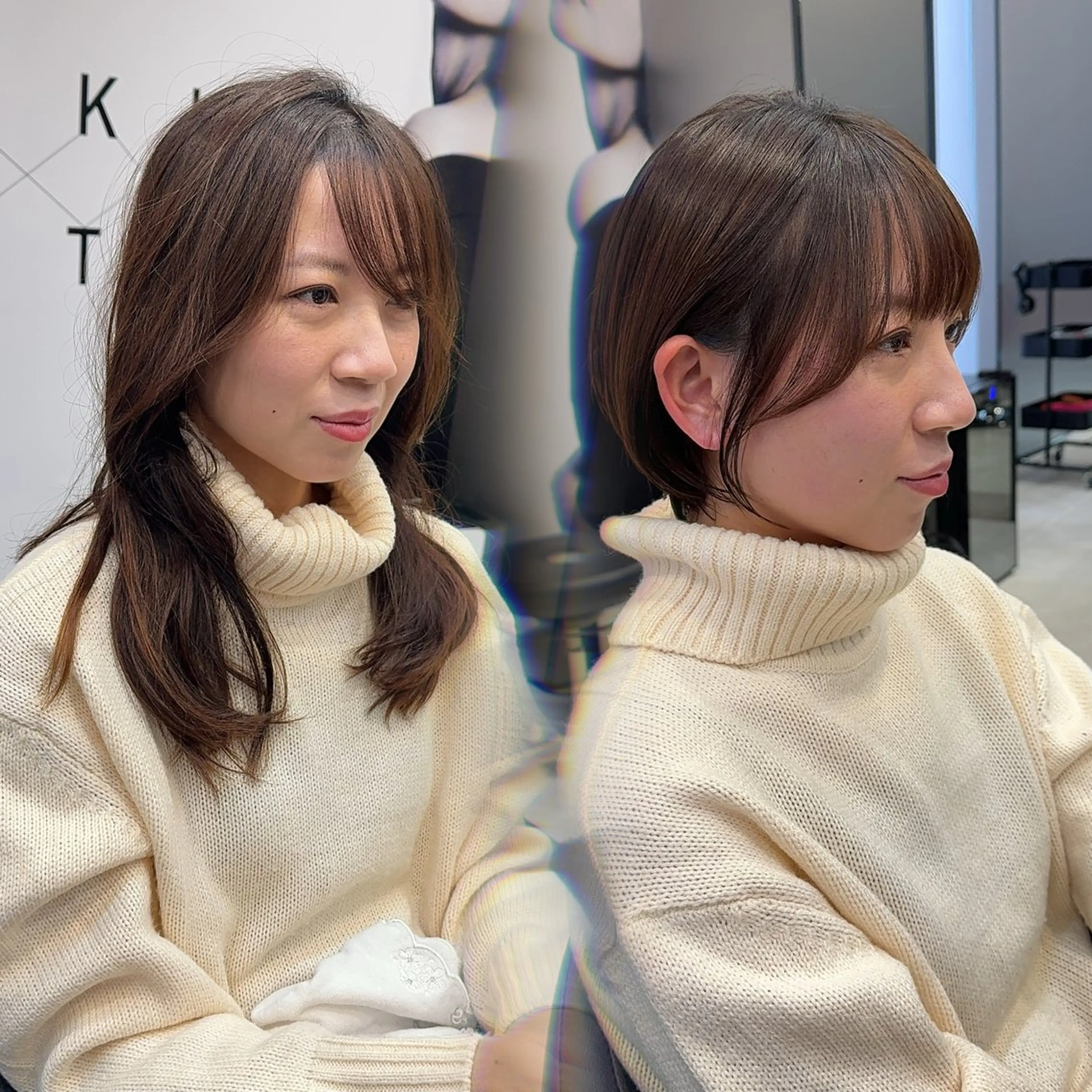 【ボブ・ショートにカットしても大丈夫な方】カット＋ヒト幹細胞トリートメントの写真