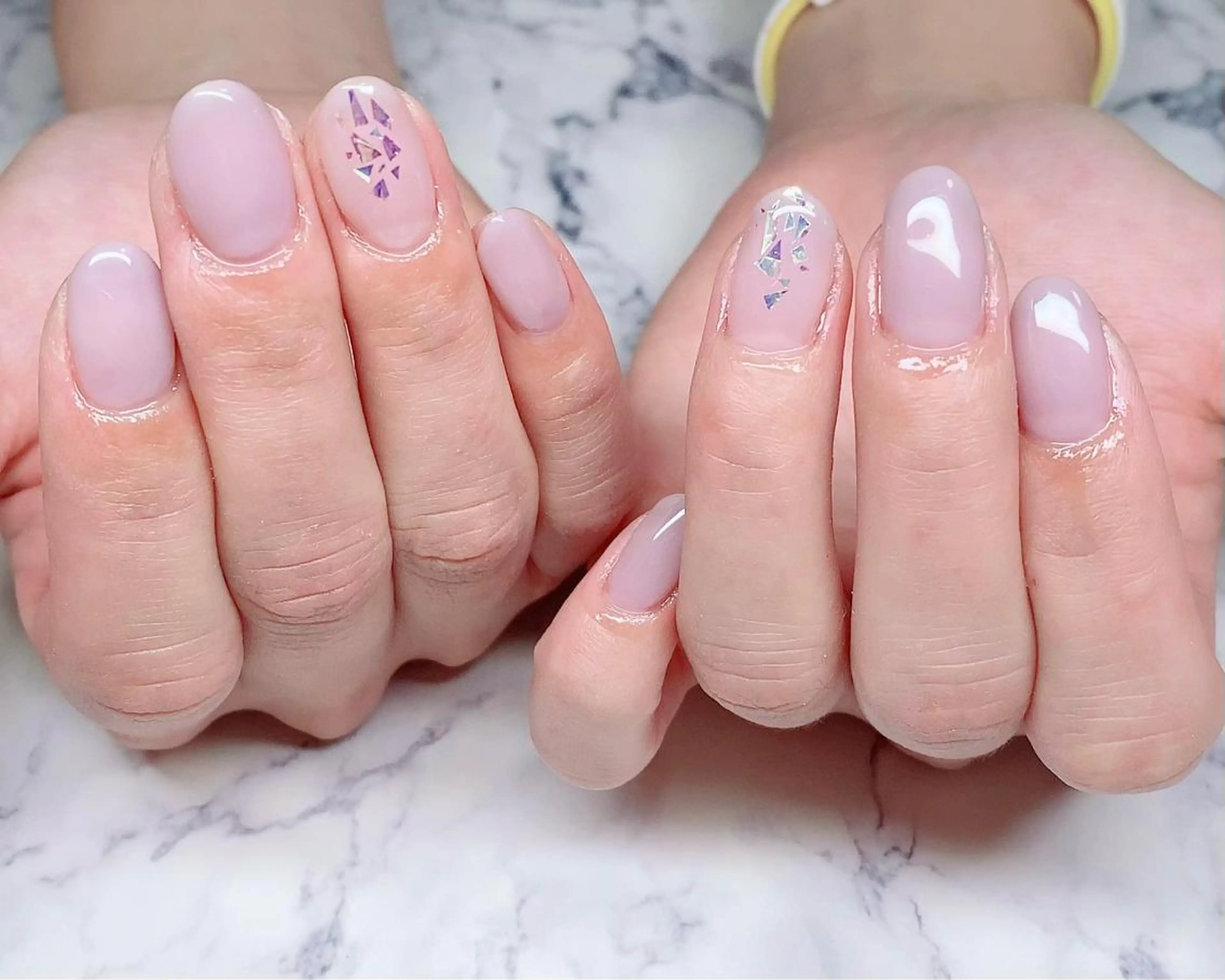 ショート ネイル ワンカラーネイル NailbyN所属・Nail_by N1のネイルデザイン