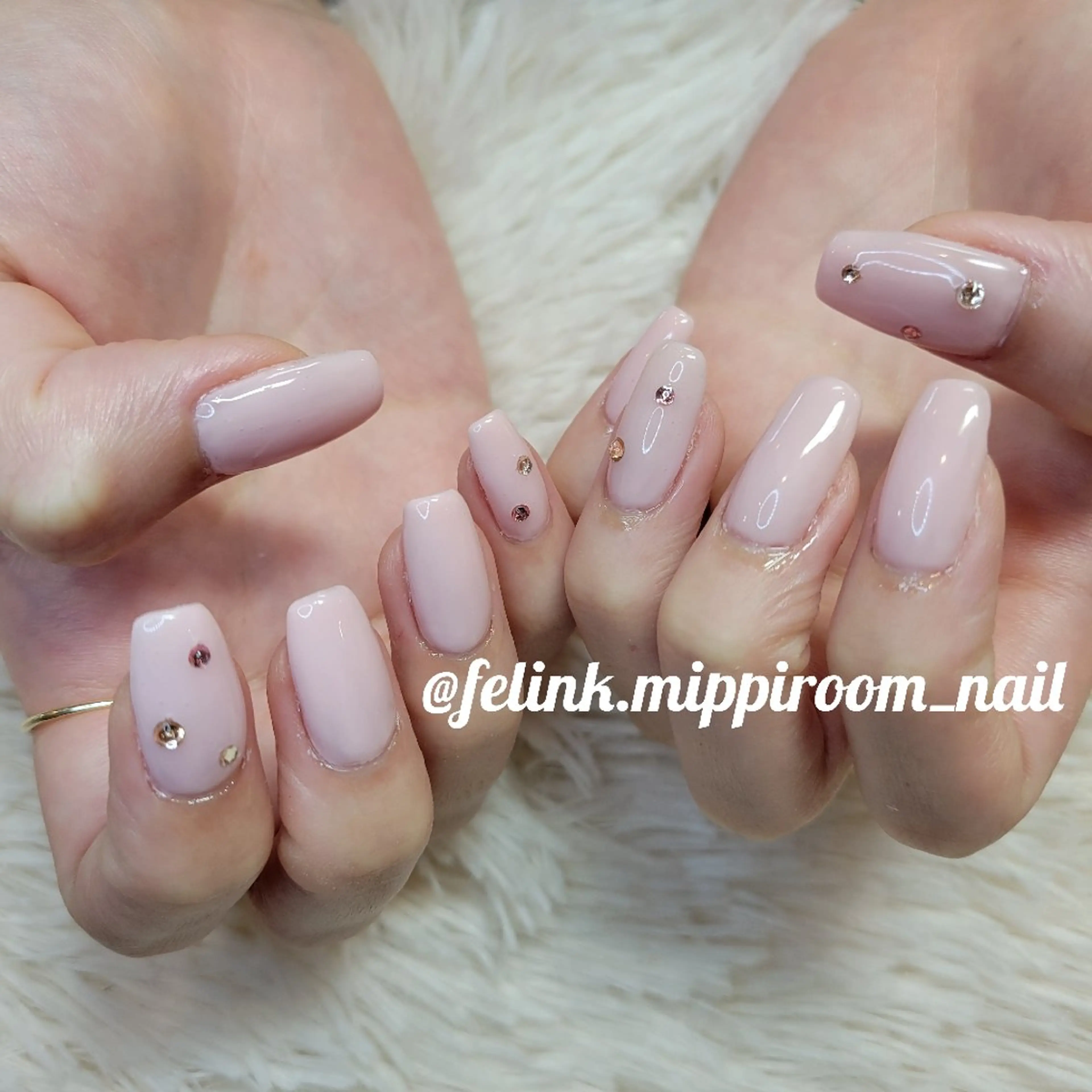 ネイル キラキラネイル ピンク Nail&Eyelash ビューティーサロンFelink所属・felink  miyuki のネイルデザイン