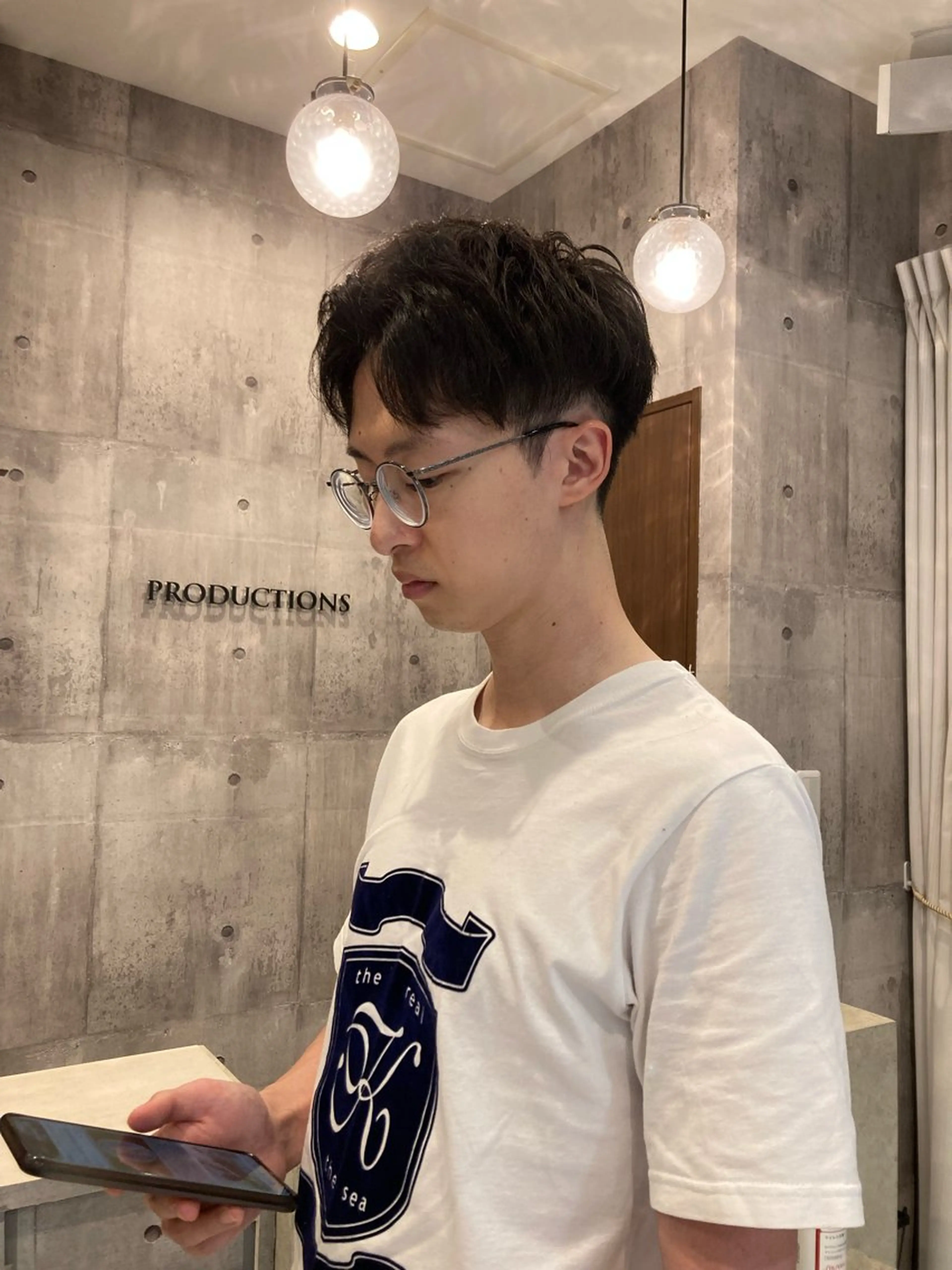 メンズ カット HairSalon Productions所属・ハマノ ミユのヘアスタイル