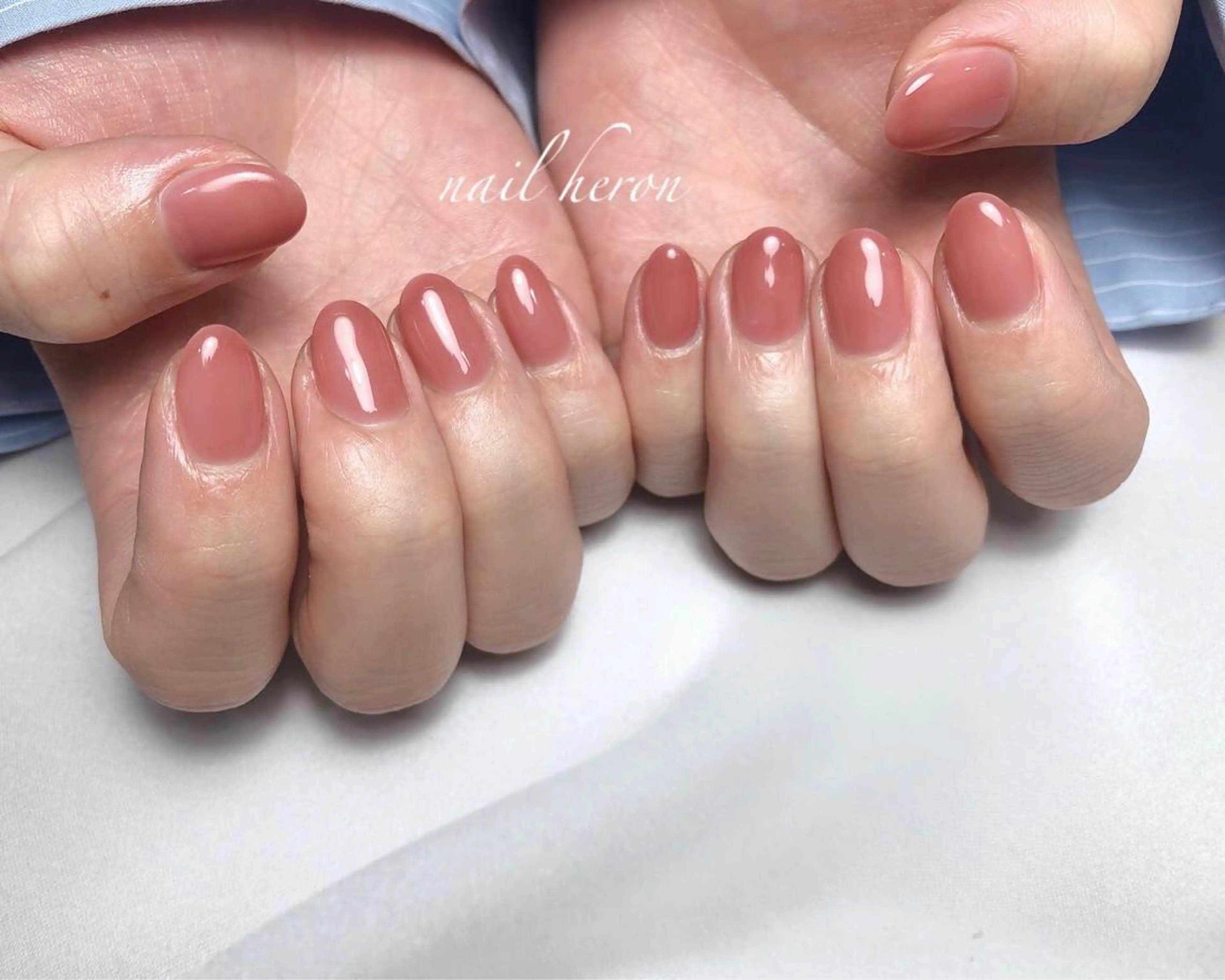 ネイル ピンク ハンドネイル nail heron所属・saki_ nail heronのその他イメージ