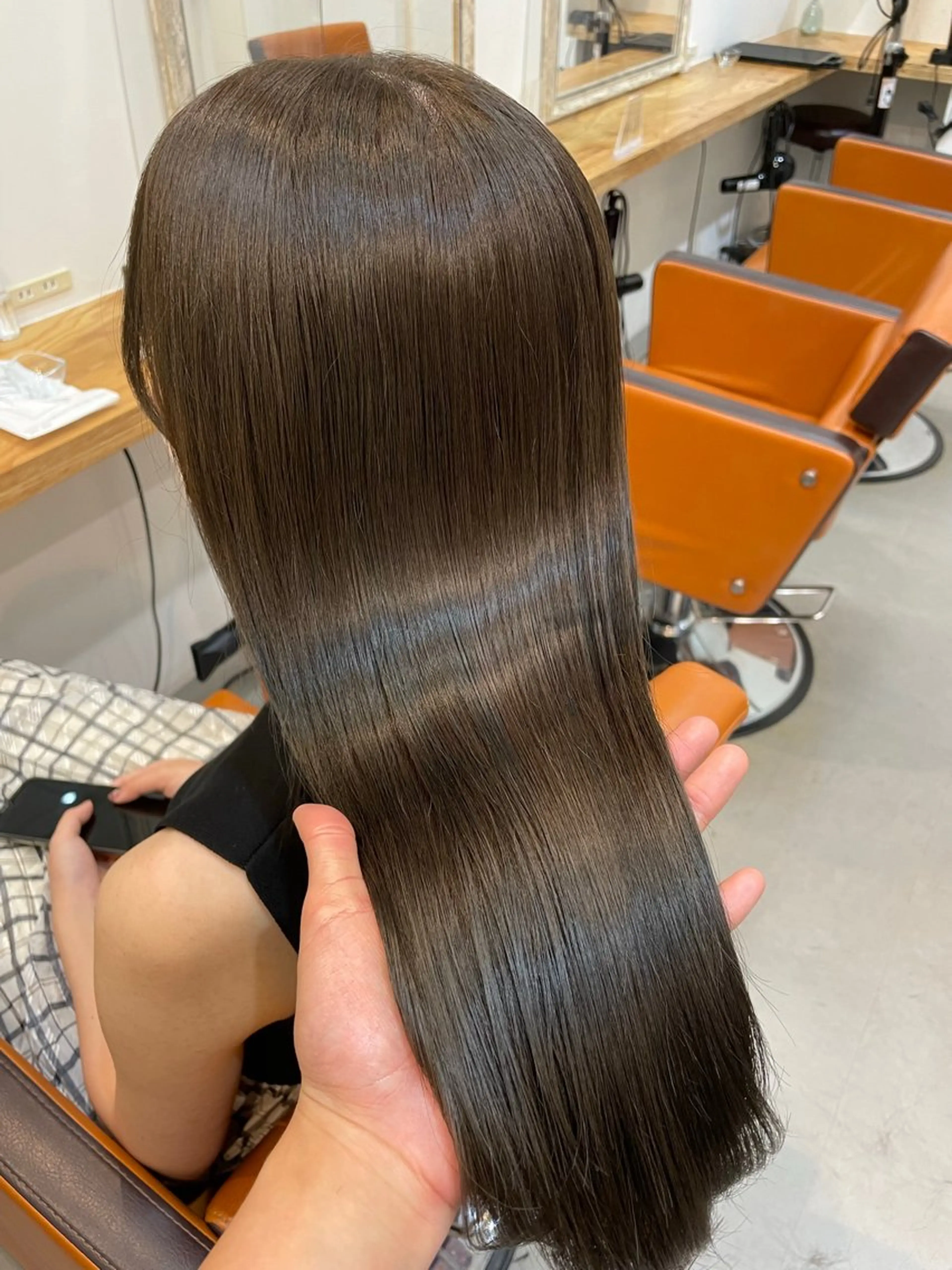 ロング カラー ケアカラー ALBUM 新宿店所属・ALBUM \ＭＡＹＡのヘアスタイル