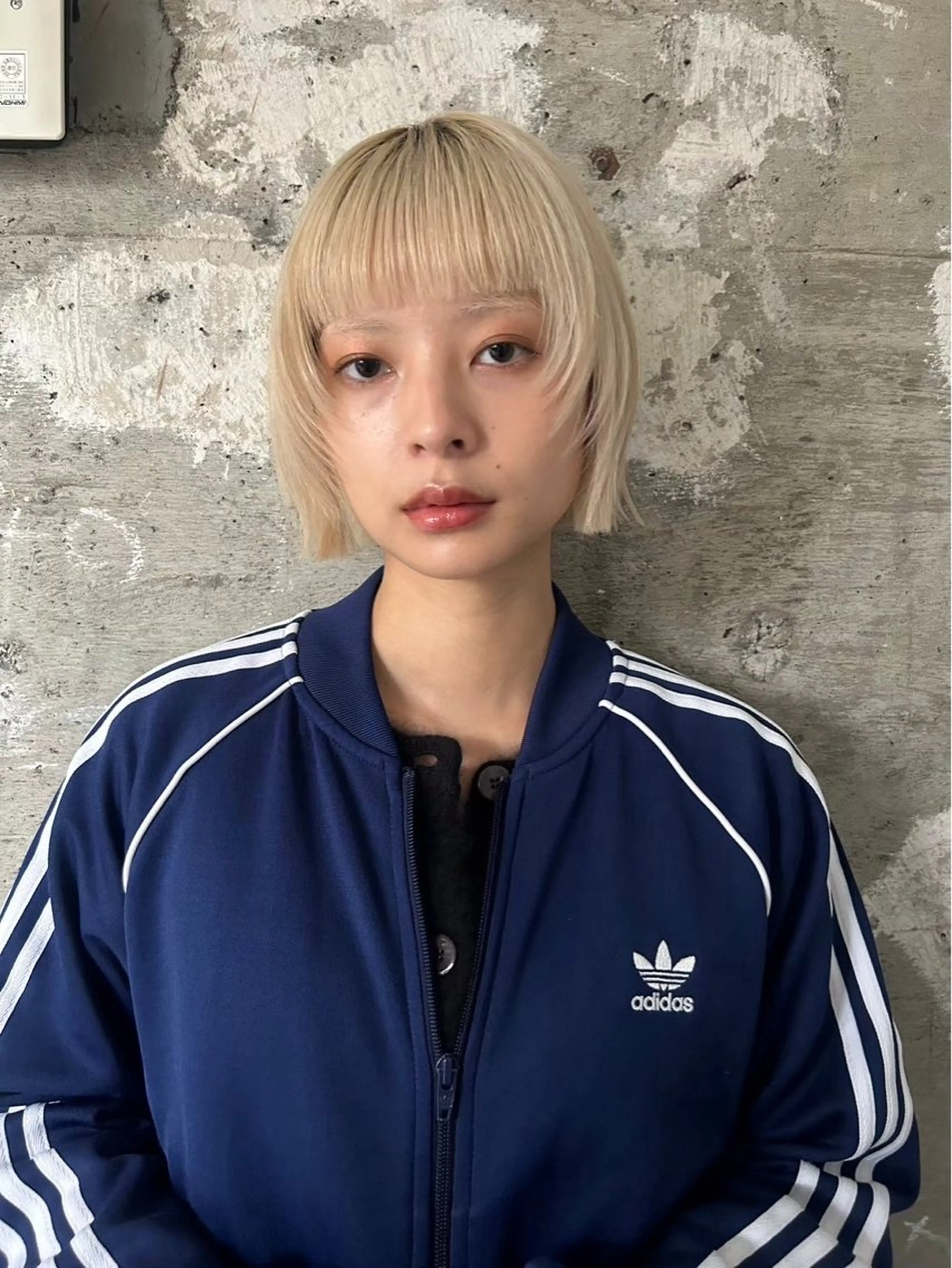 w color【bleach color+treatment】の写真