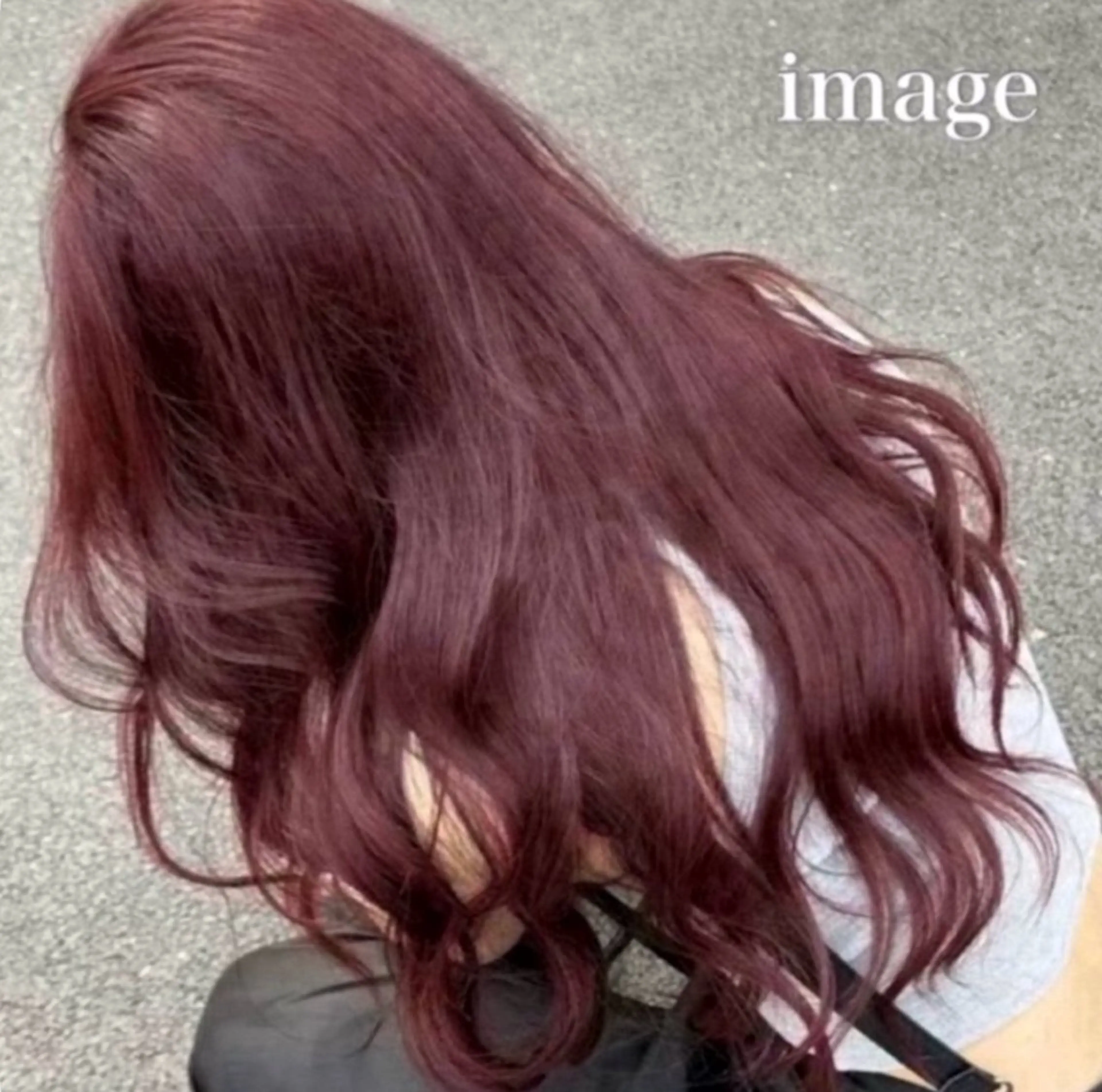 ロング カラー 🫧透明感カラー支持 No.1🫧‪ハルカのヘアスタイル