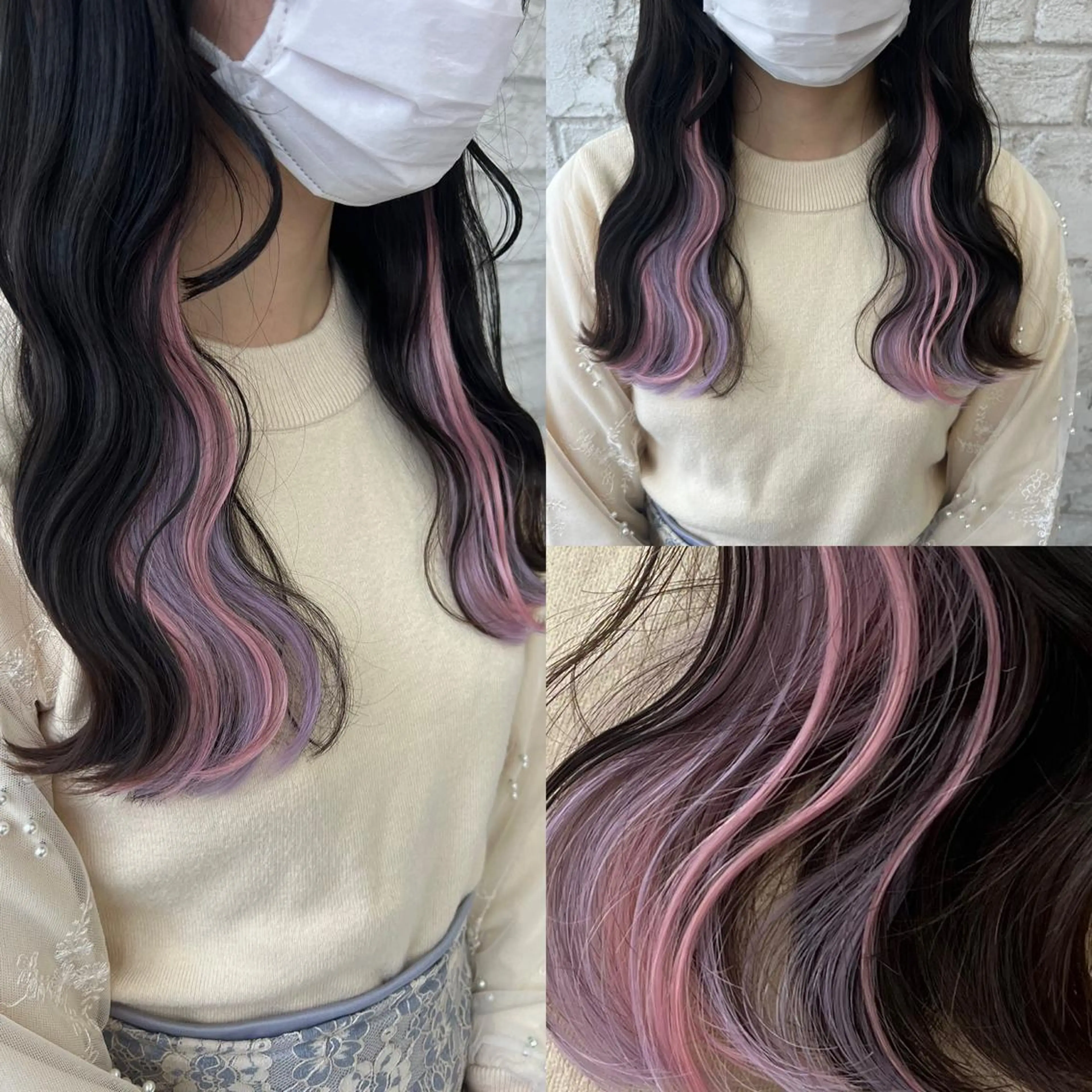 ロング エクステ エクステ＆艶カラー 🎀YURINA🎀のヘアスタイル