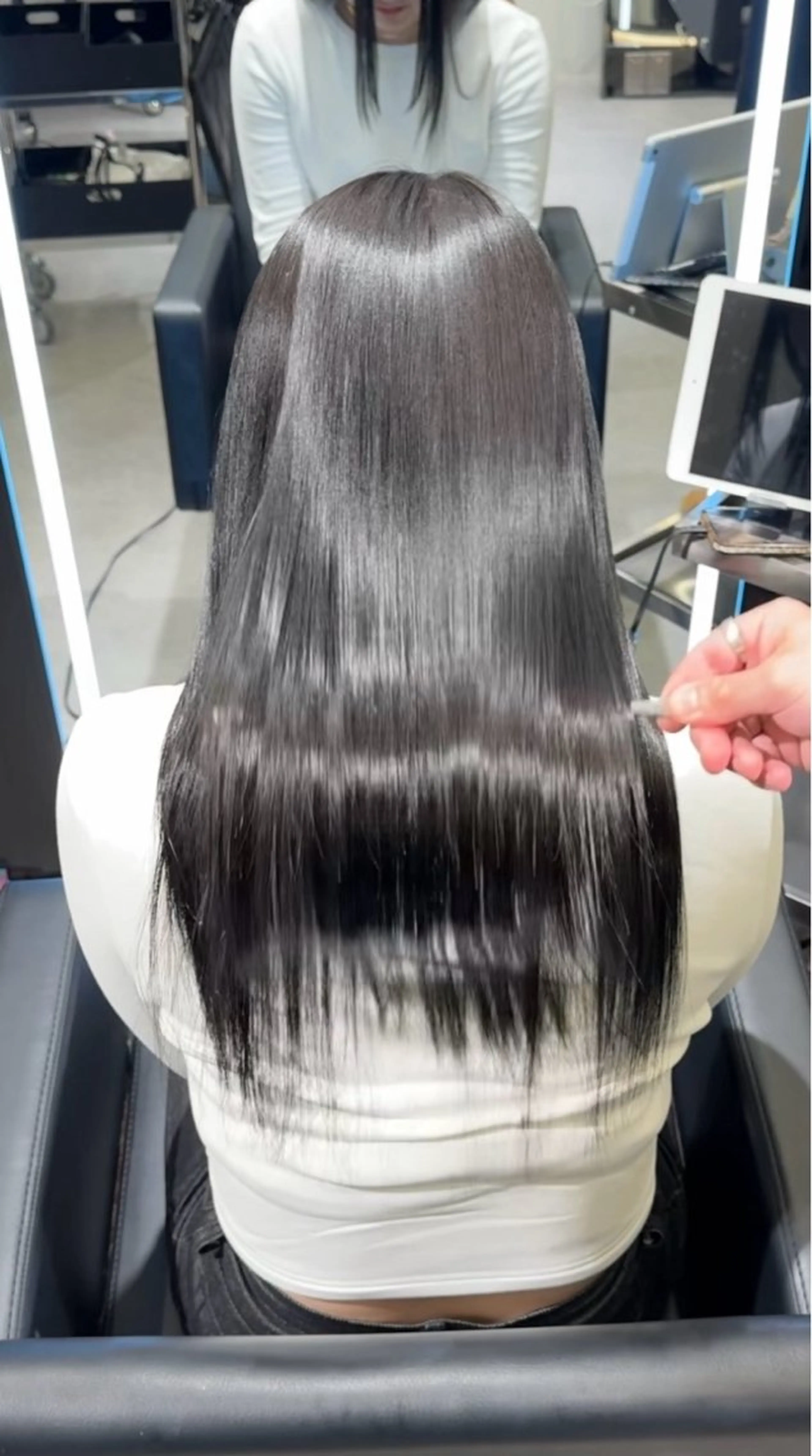 ロング トリートメント エクステ/髪質改善 艶カラー/hiraiのヘアスタイル