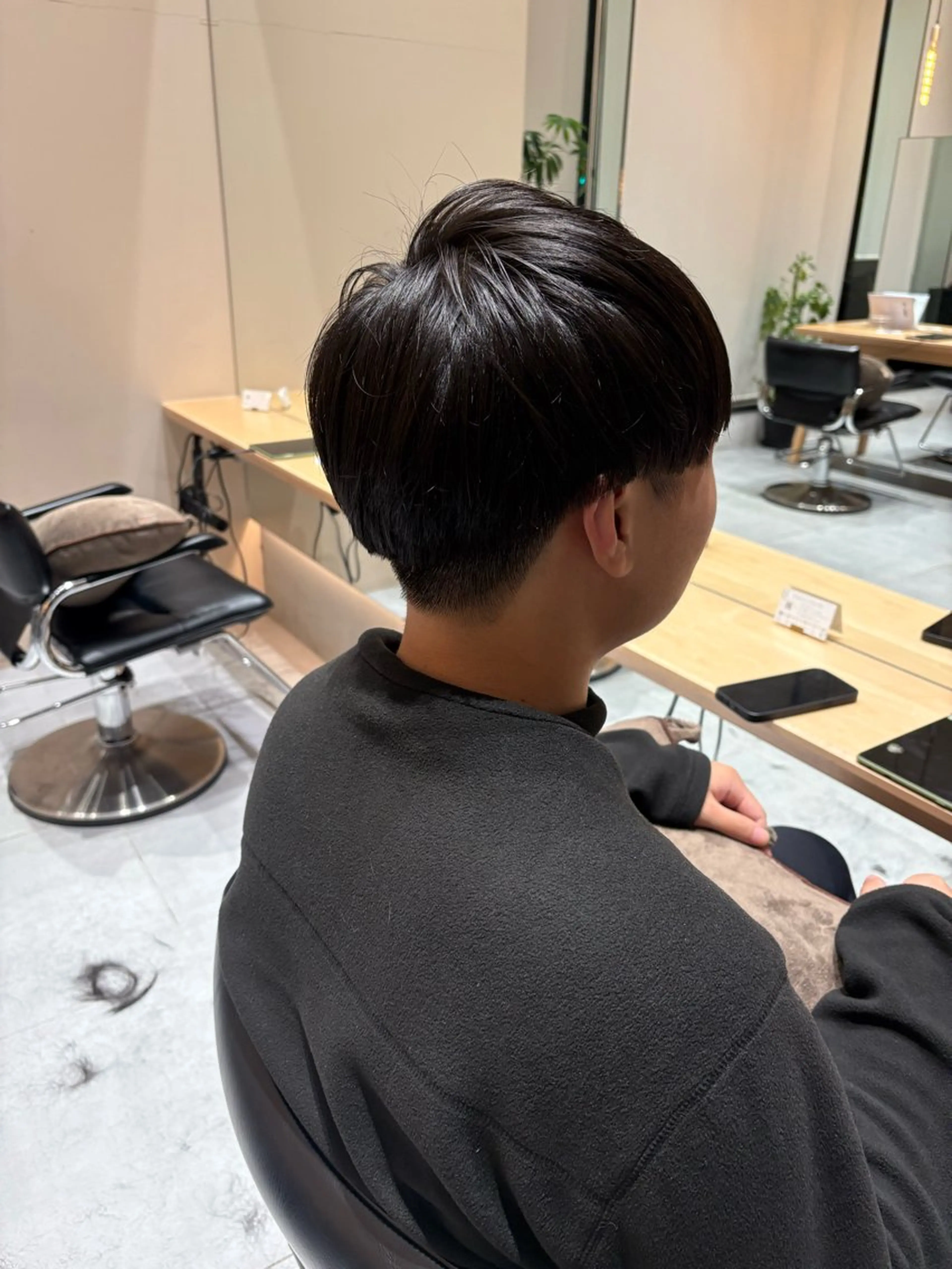 メンズ レイヤーカット/ 透明感カラー🪼風香のヘアスタイル