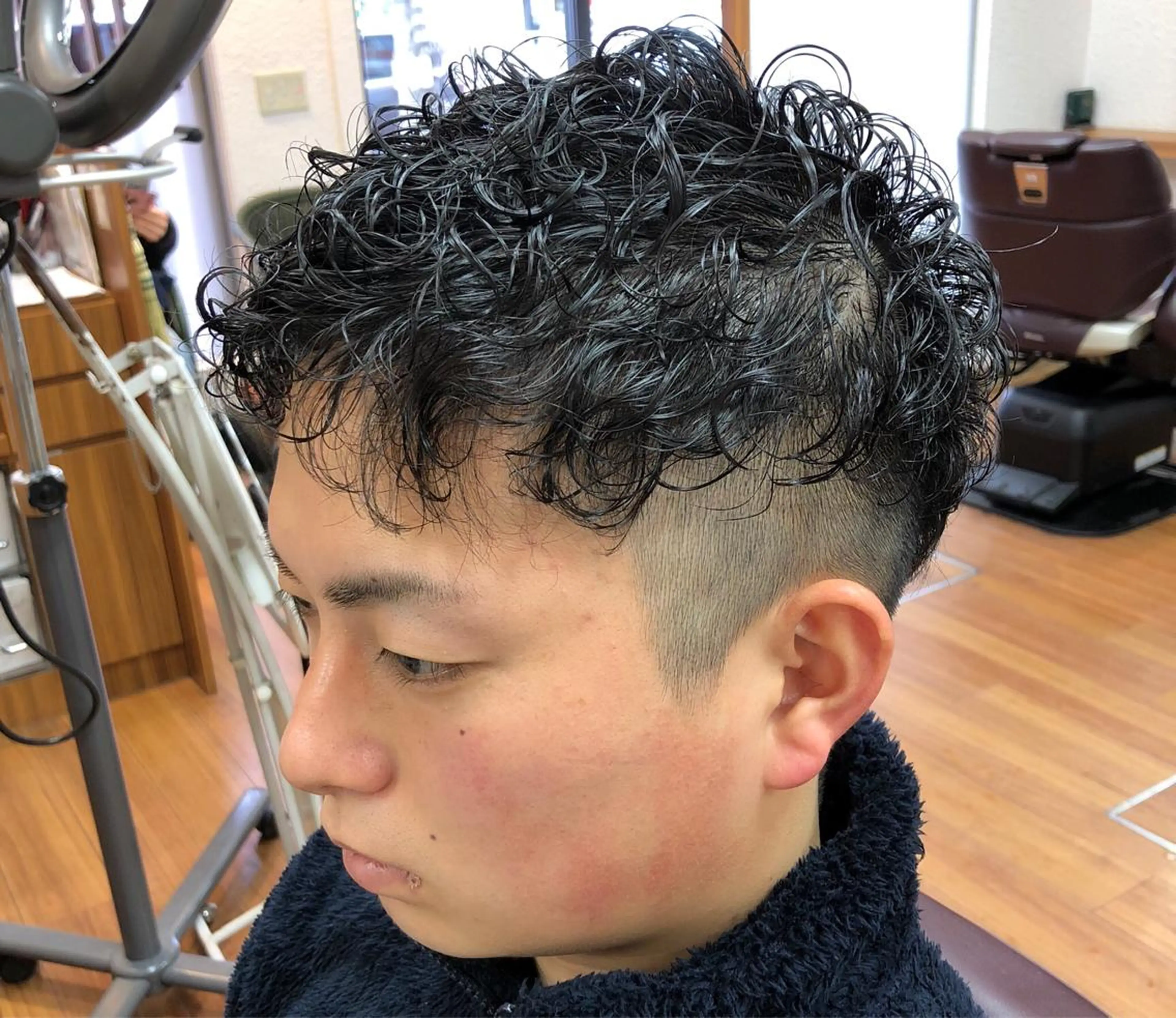 ショート パーマ メンズ 🏝川津瑛二🧖‍♀ 極上パーマ＆カラー⭕のエステ・リラクイメージ
