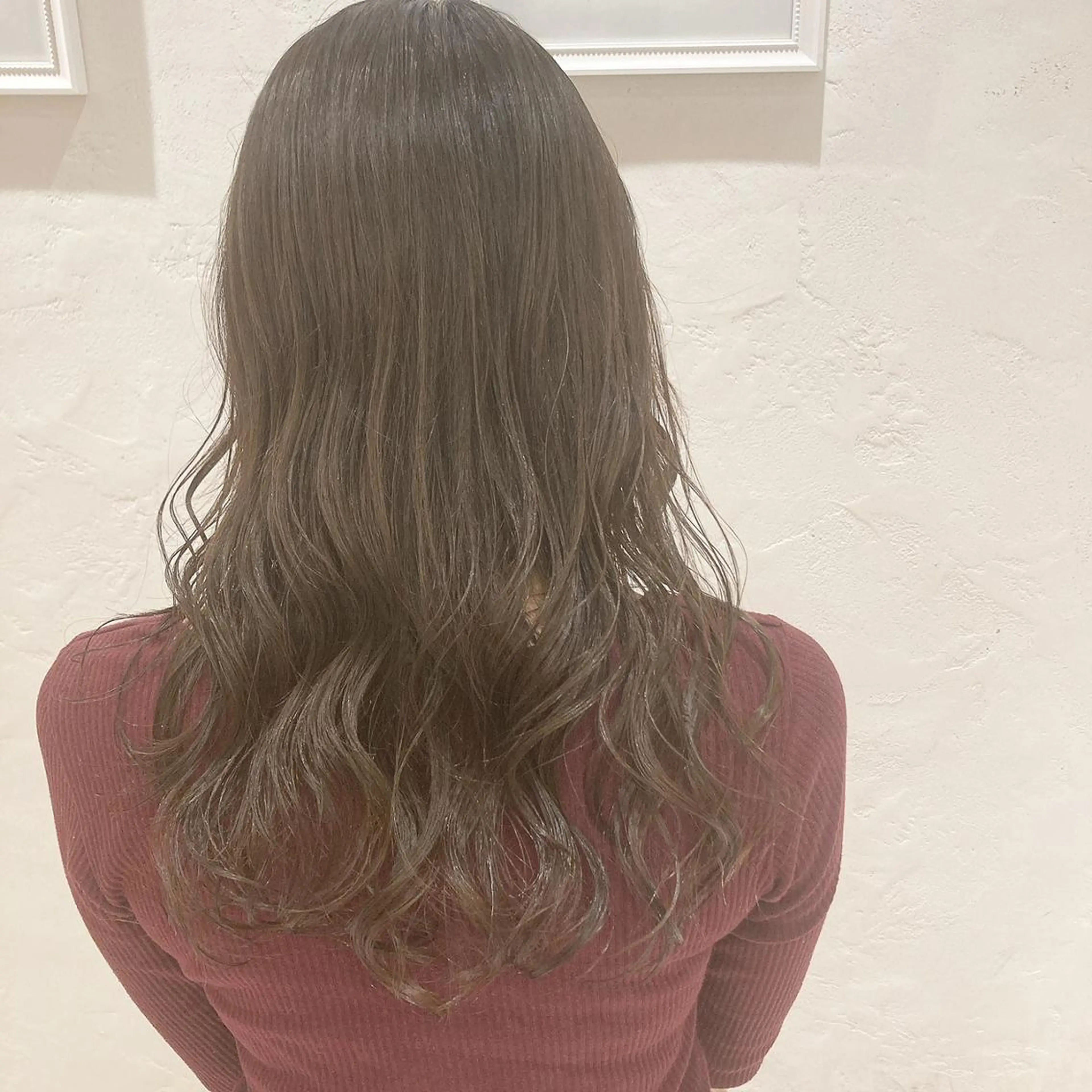 セミロング カット ヘアカラー パーマ トリートメント 🌿アロマヘアルーム 池袋店✂︎のヘアスタイル