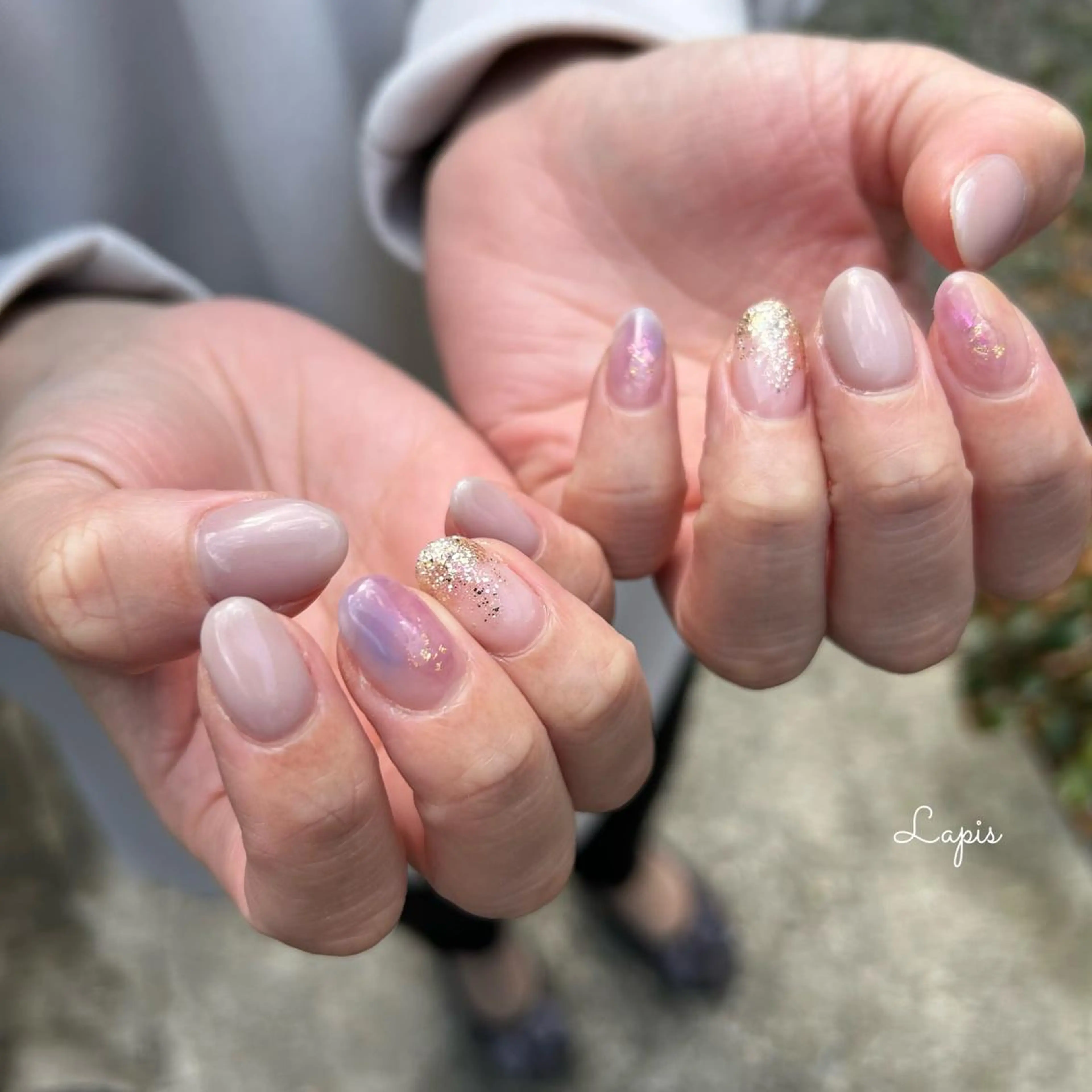 ネイル ハンドネイル Lapis *のネイルデザイン