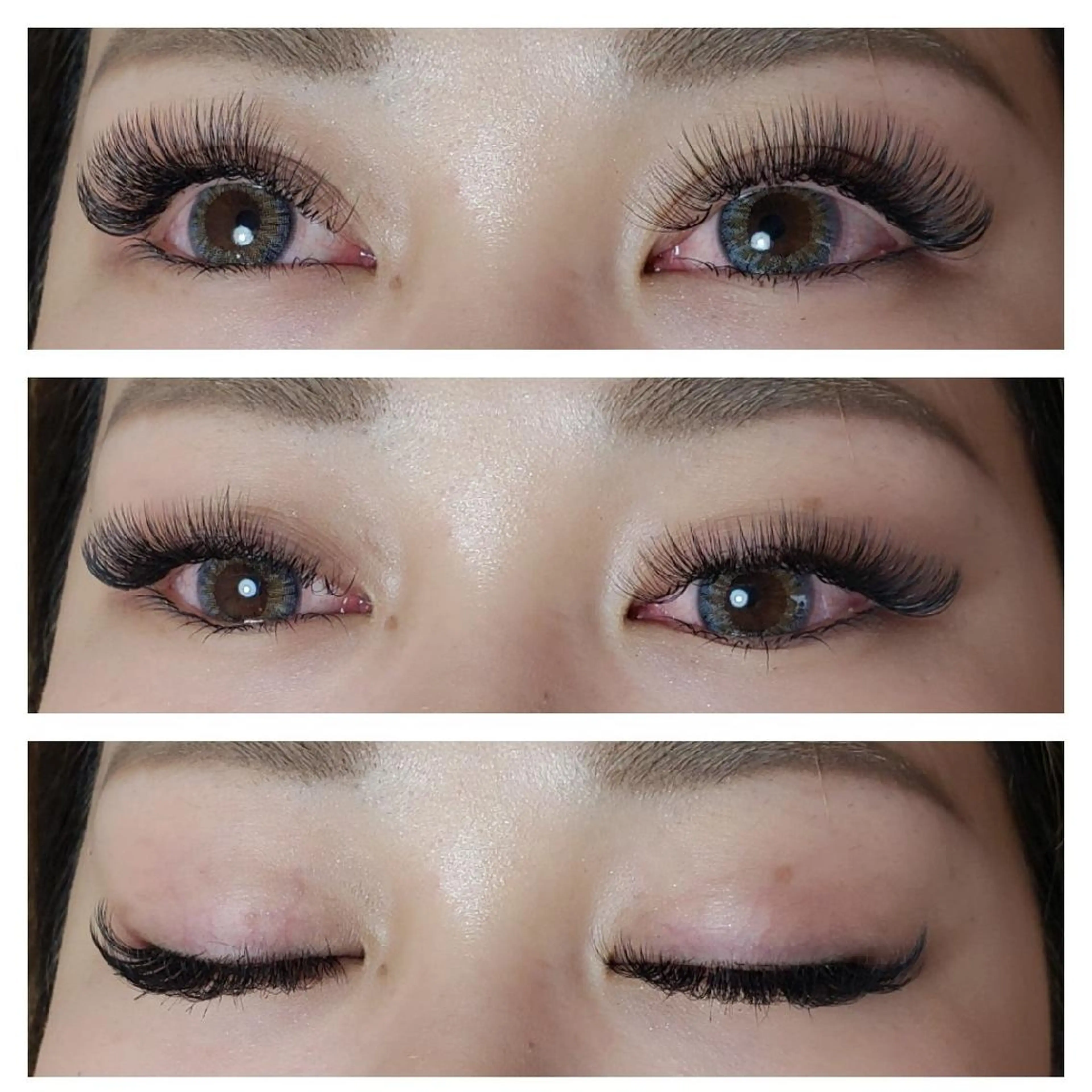 マツエク・マツパ 下まつげエクステ マツエク Rouge ・ K  　のマツエク・マツパデザイン