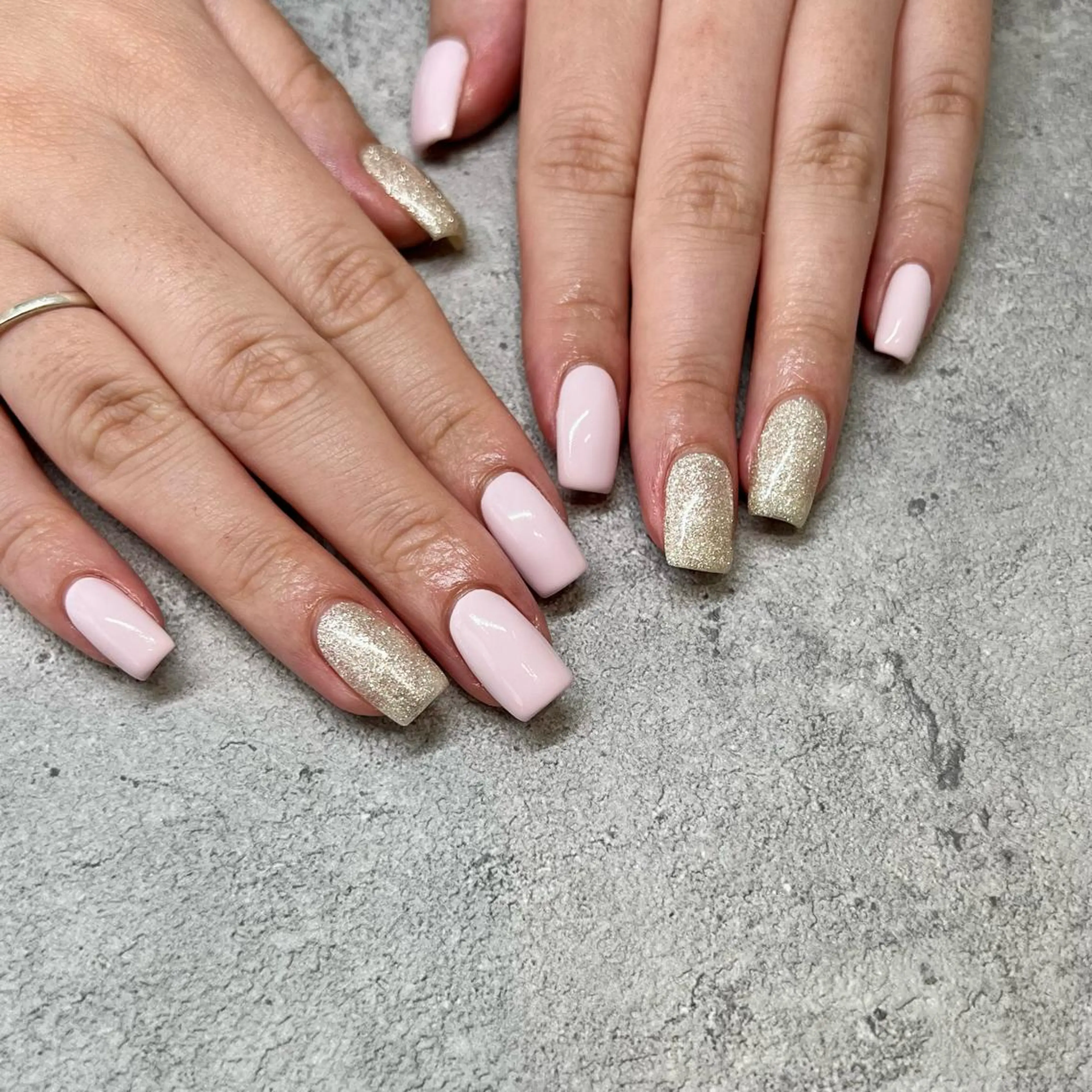 セミロング ネイル ハンドネイル REVIA_nail maiのネイルデザイン