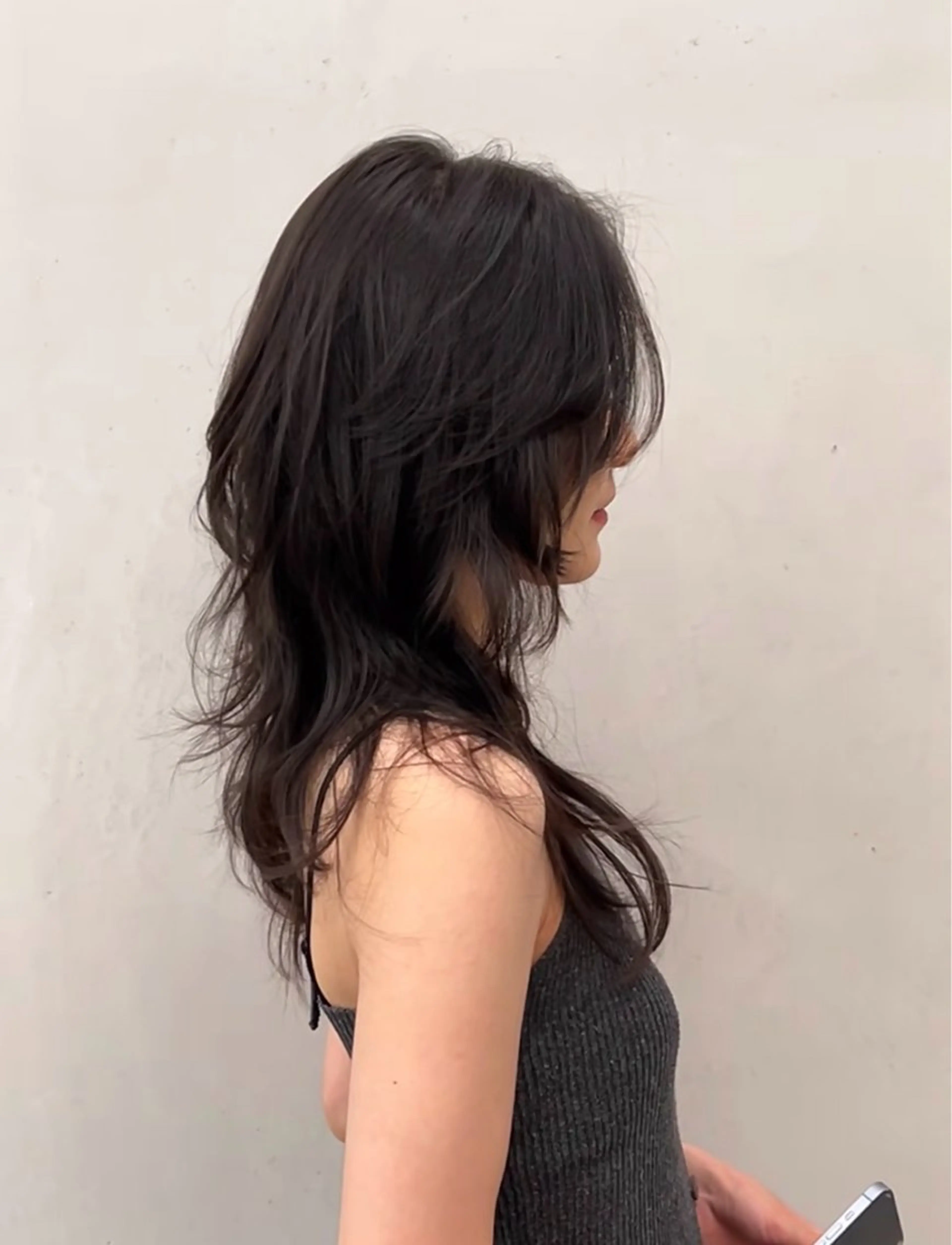 ロング カラー カット トリートメント レイヤー/柔色 カラー/SAkiのヘアスタイル