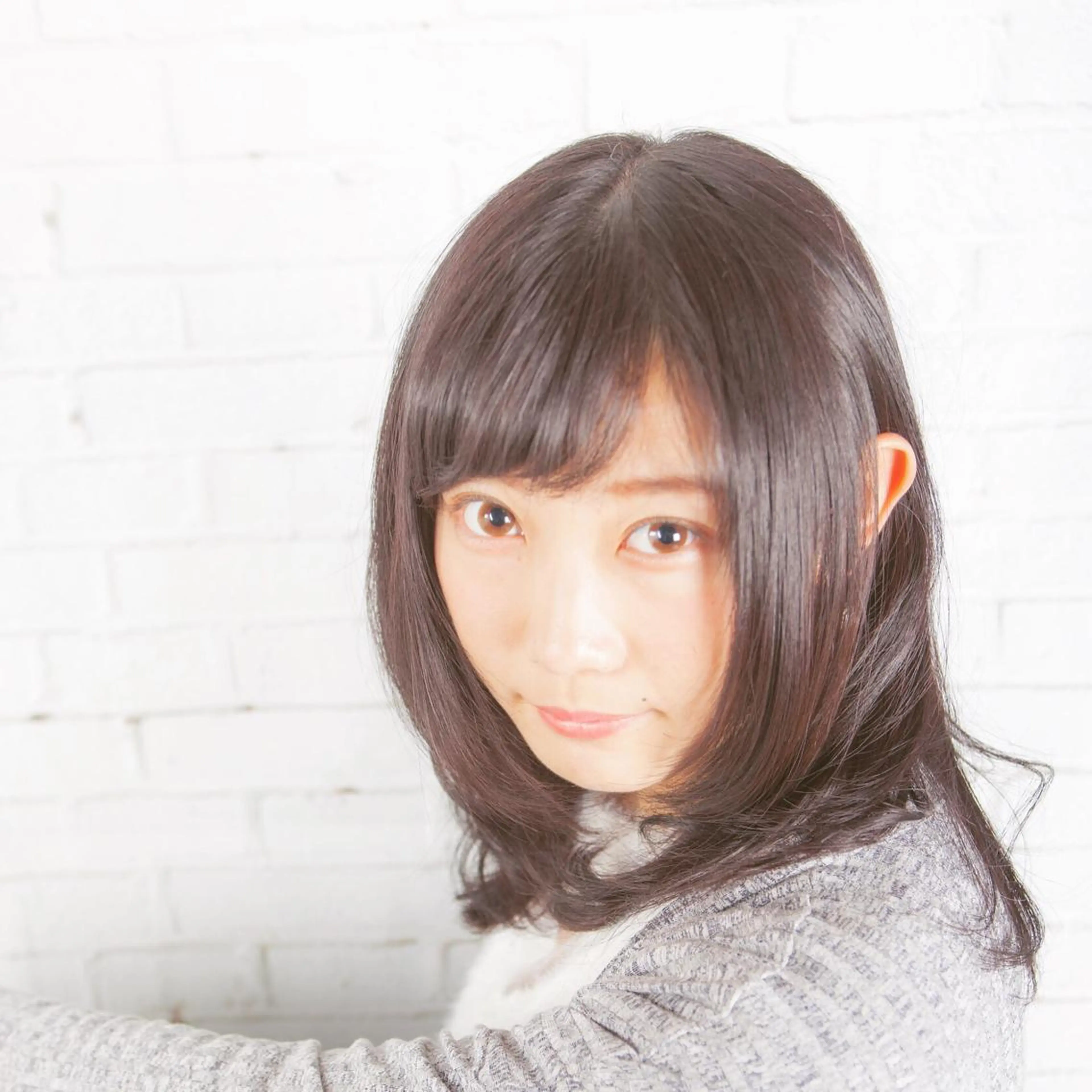 ミディアム セミロング ロング カラー パーマ ヘアアレンジ レイヤーカット ローレイヤー 山野井 誠のヘアスタイル