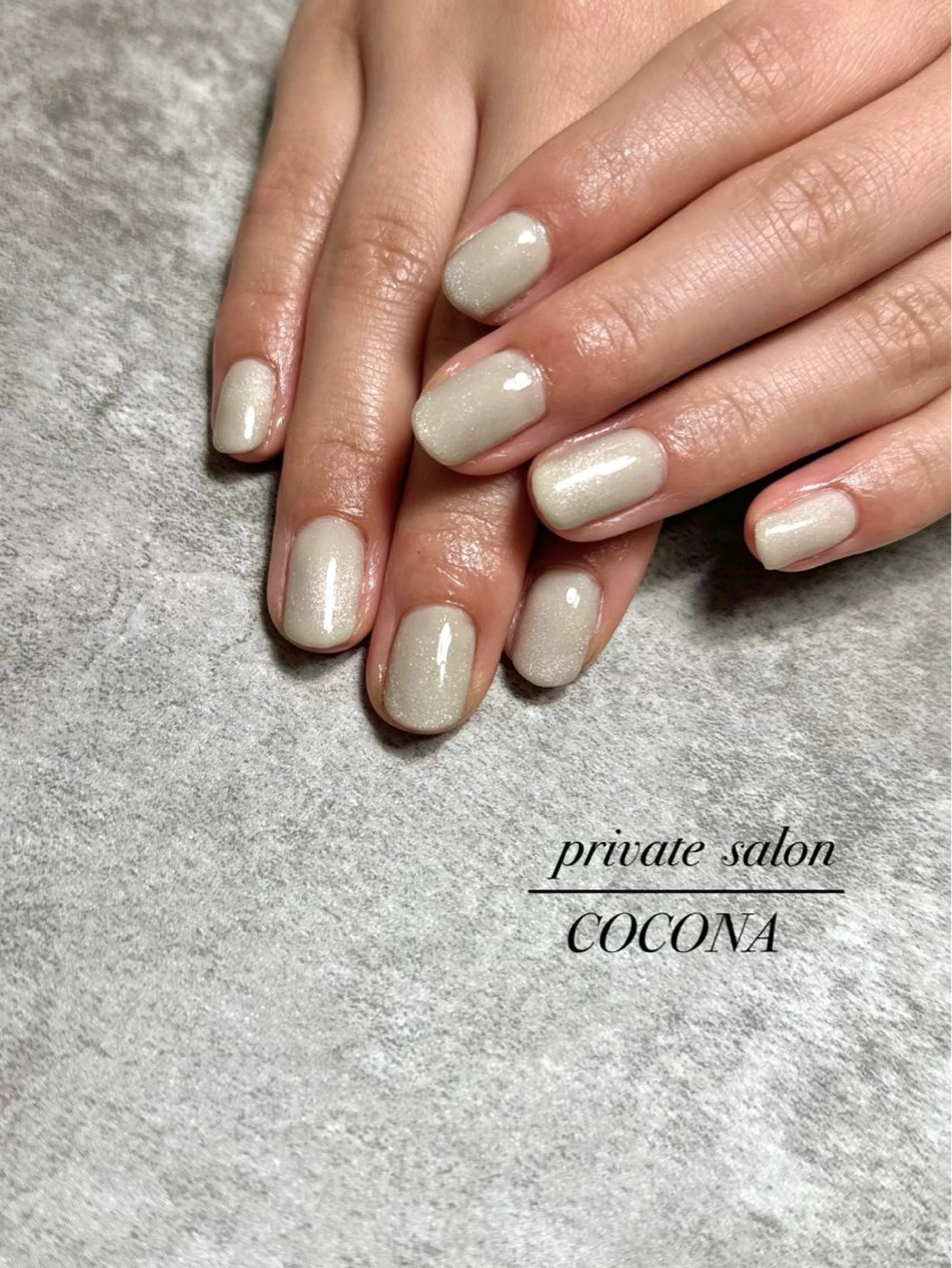 ネイル マグネットネイル ハンドネイル プライベートサロン nailcoconaのネイルデザイン