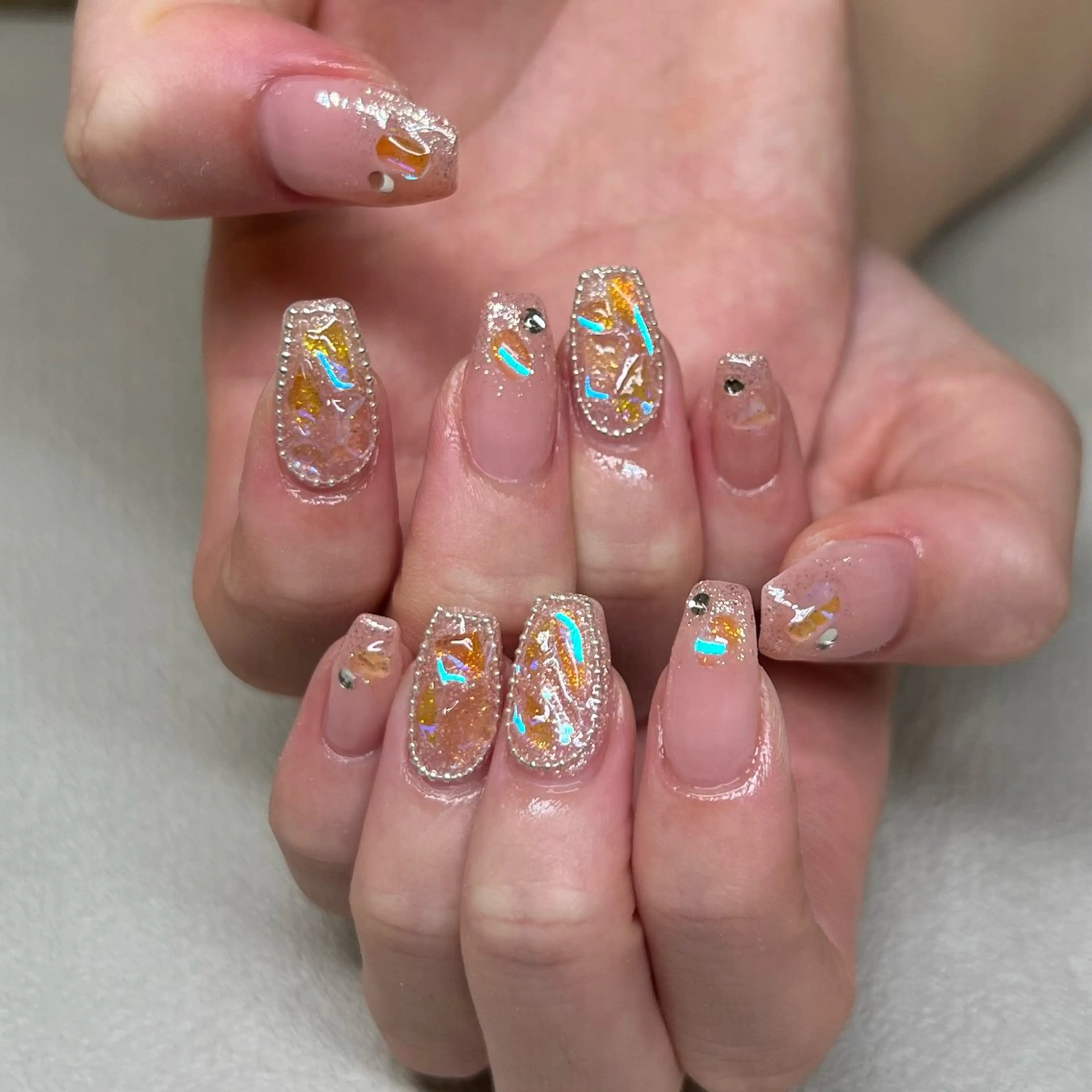 ネイル ハンドネイル maison de NALI ୨ৎ 鶴田のネイルデザイン
