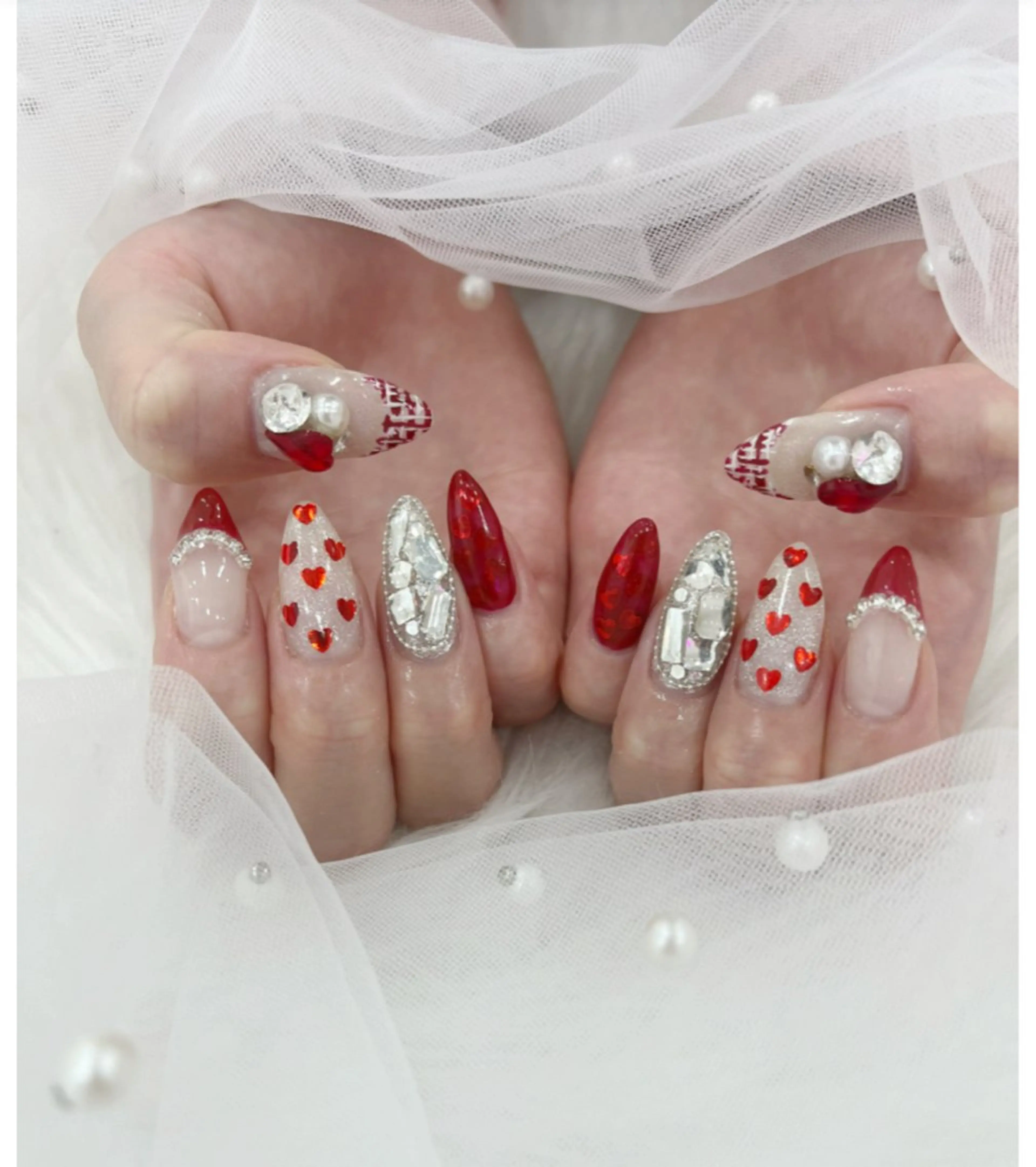 ネイル 長さ出し フットネイル ジェルネイル 韓国ネイル マグネットネイル #Amin所属・#Amin nail salonのネイルデザイン