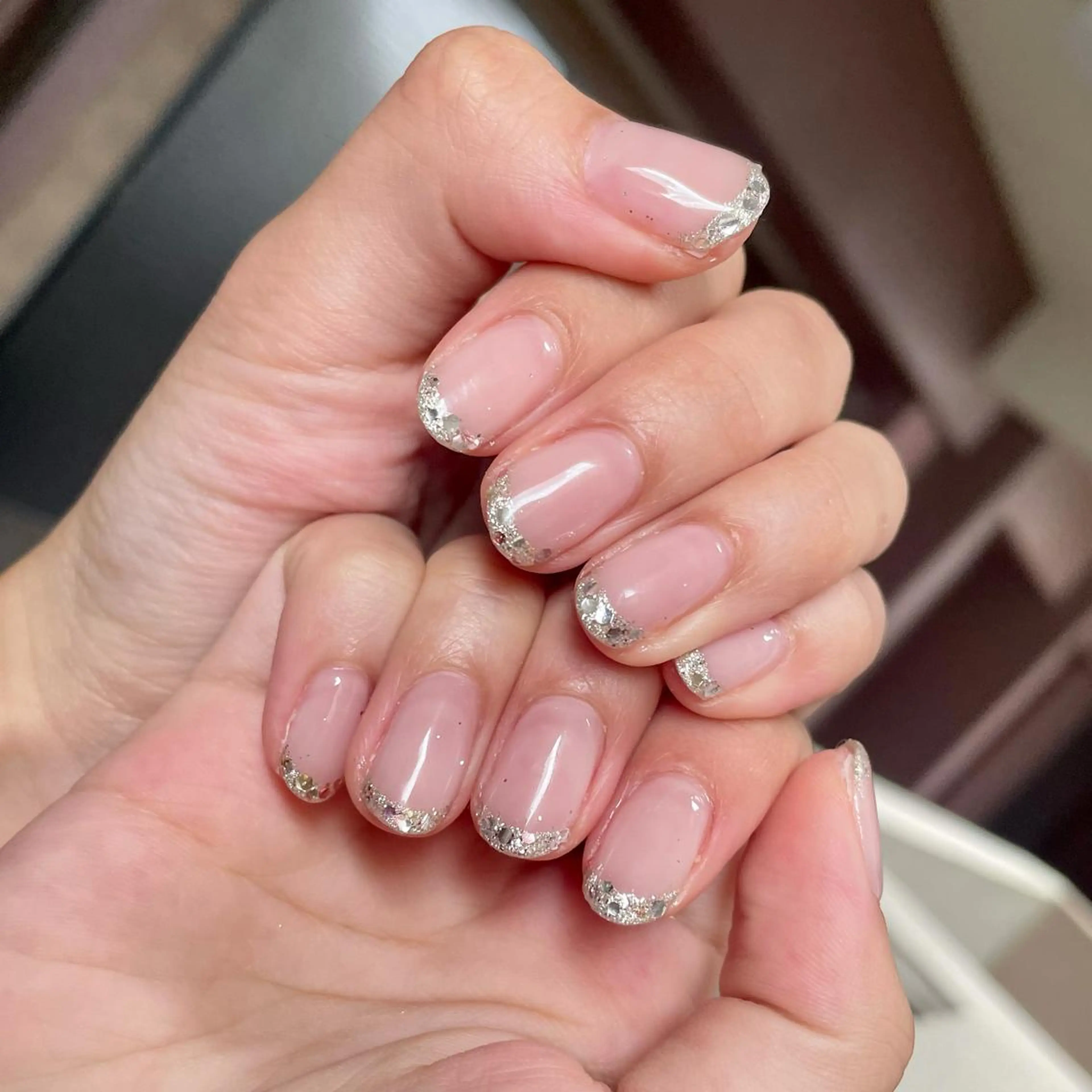 ネイル フレンチネイル 奥園 良恵のネイルデザイン